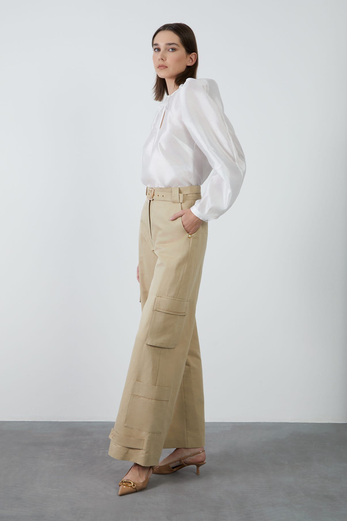 Cep Detaylı Pantolon