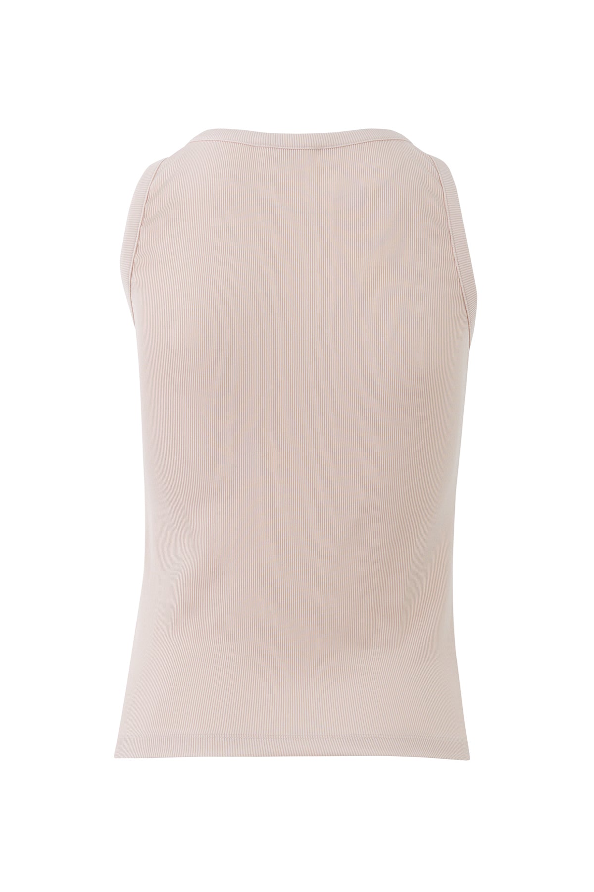 Sıfır Kollu Basıc Pudra Bluz