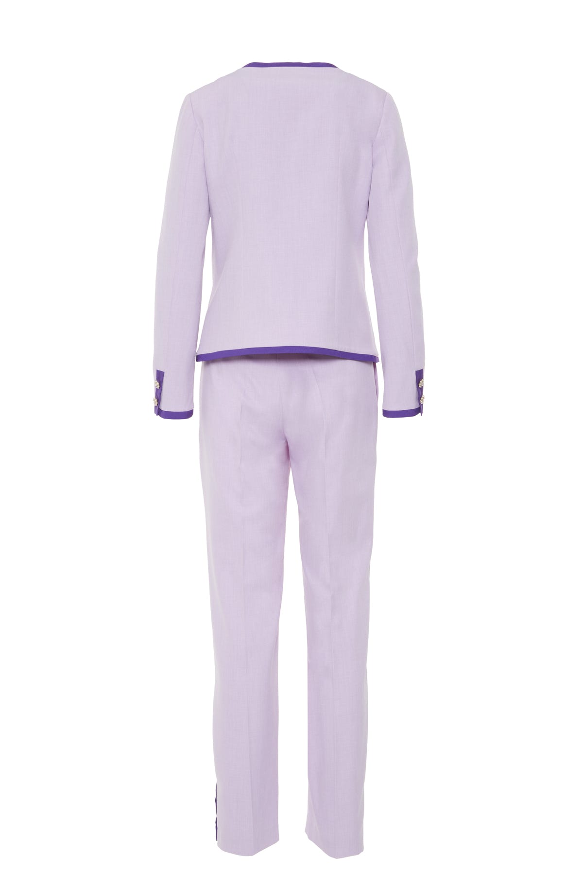 Asimetrik Yaka Detaylı Rahat Kesim Takım