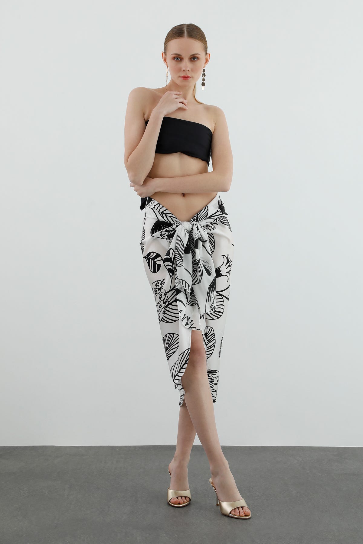 Bağlamalı Pareo Etek