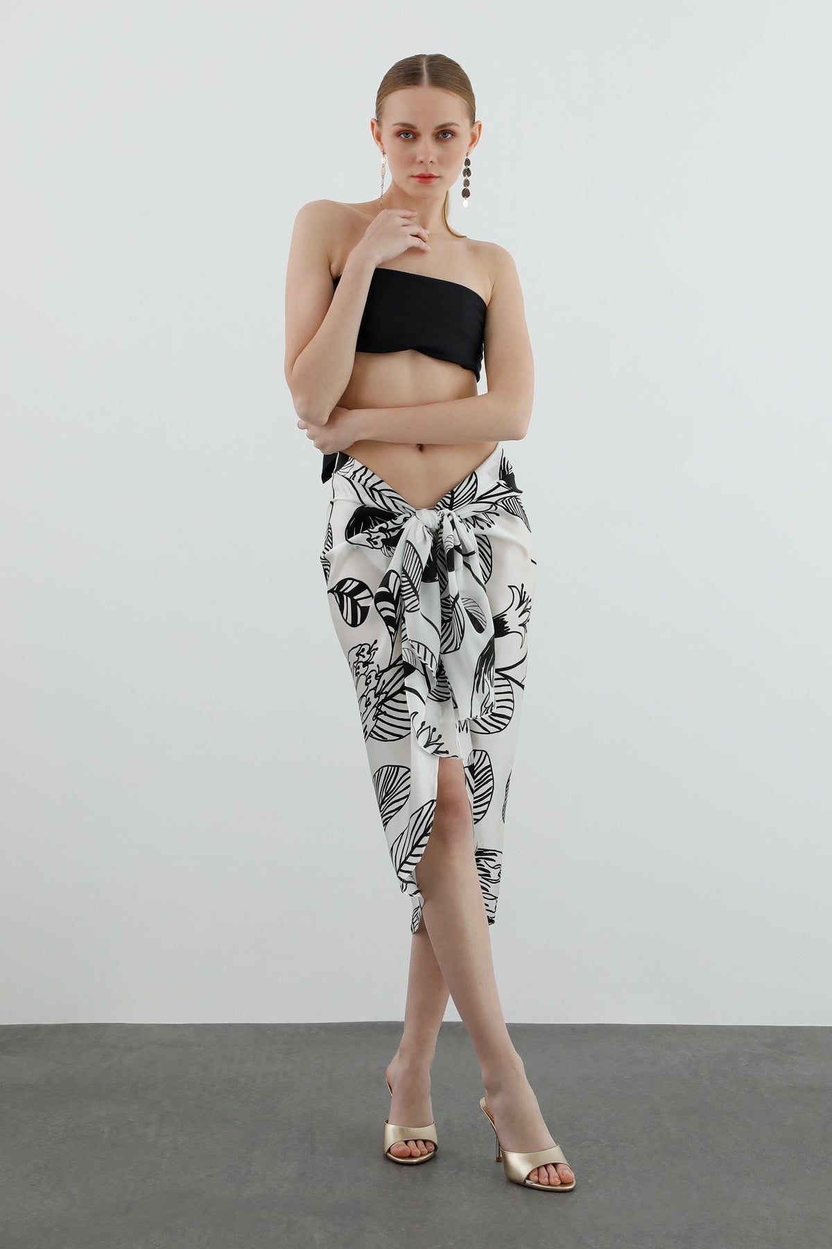 Bağlamalı Pareo Etek