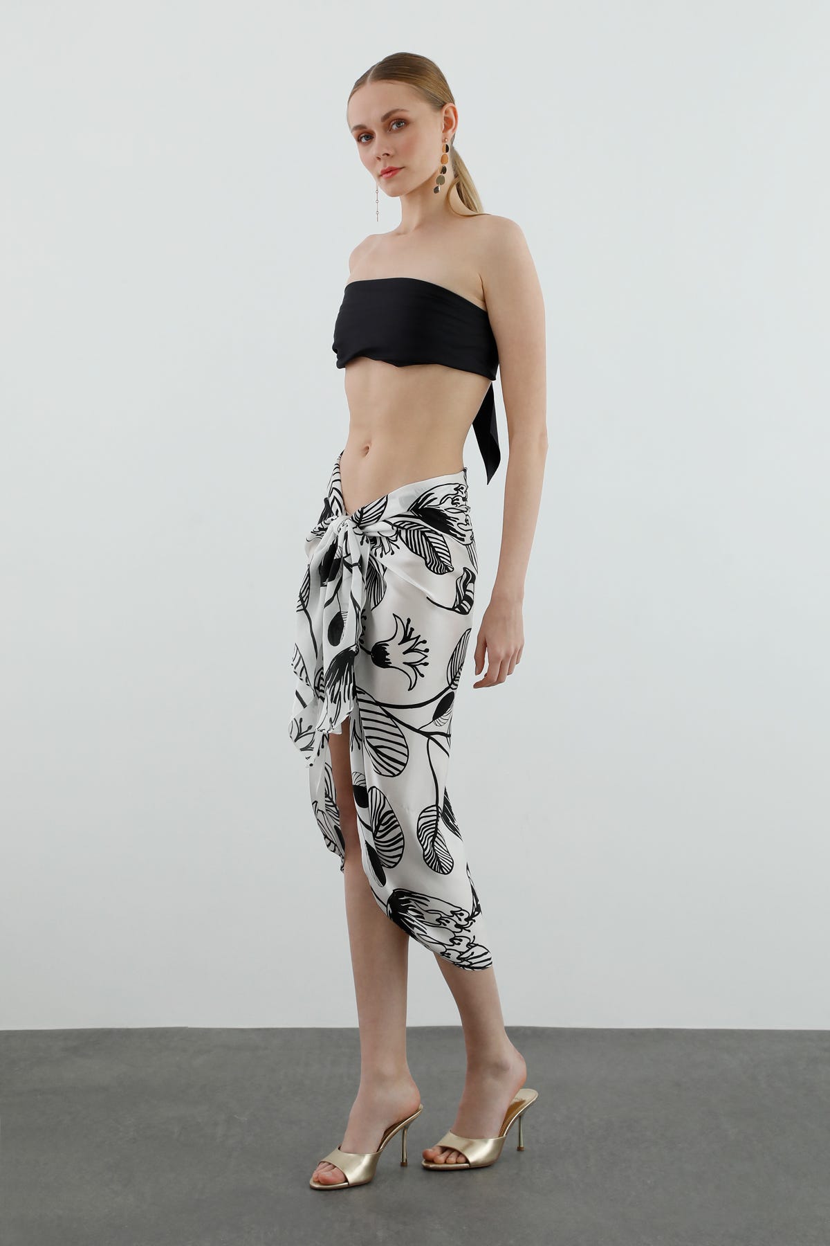 Bağlamalı Pareo Etek