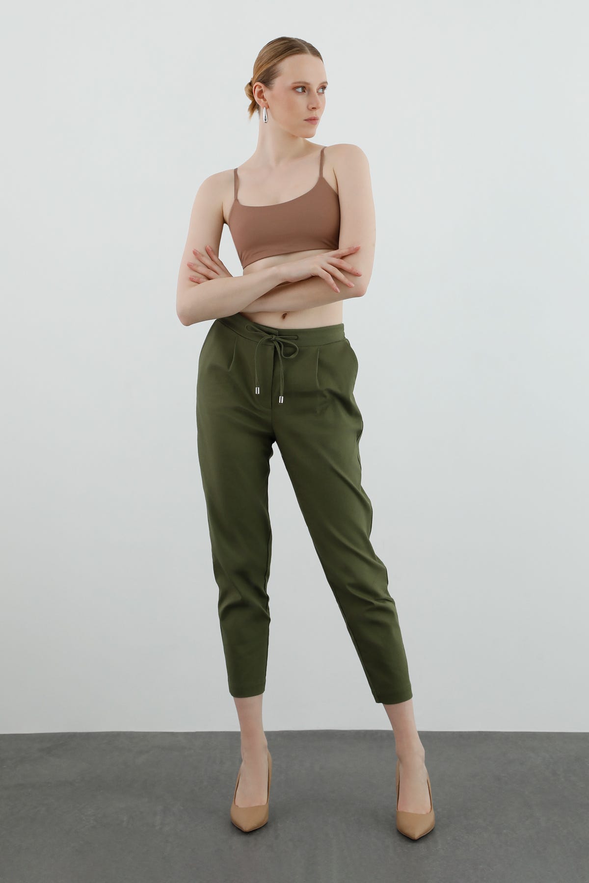 Bağcıklı Klasik Havuç Eşofman