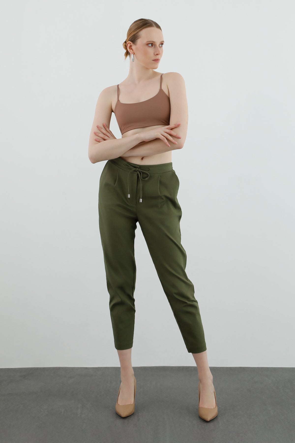 Bağcıklı Klasik Havuç Eşofman