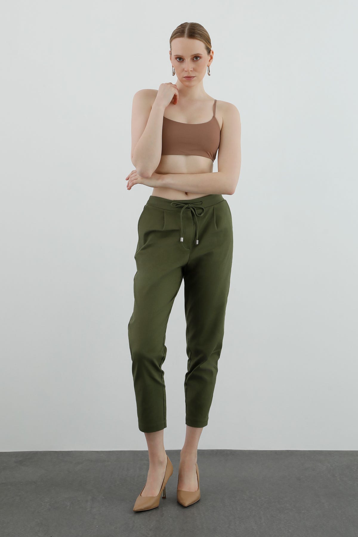 Bağcıklı Klasik Havuç Eşofman