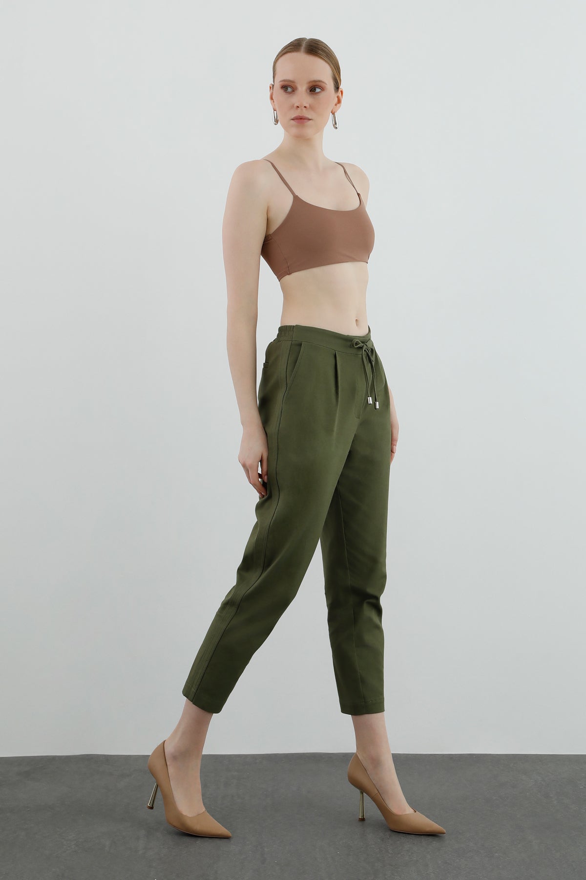 Bağcıklı Klasik Havuç Eşofman