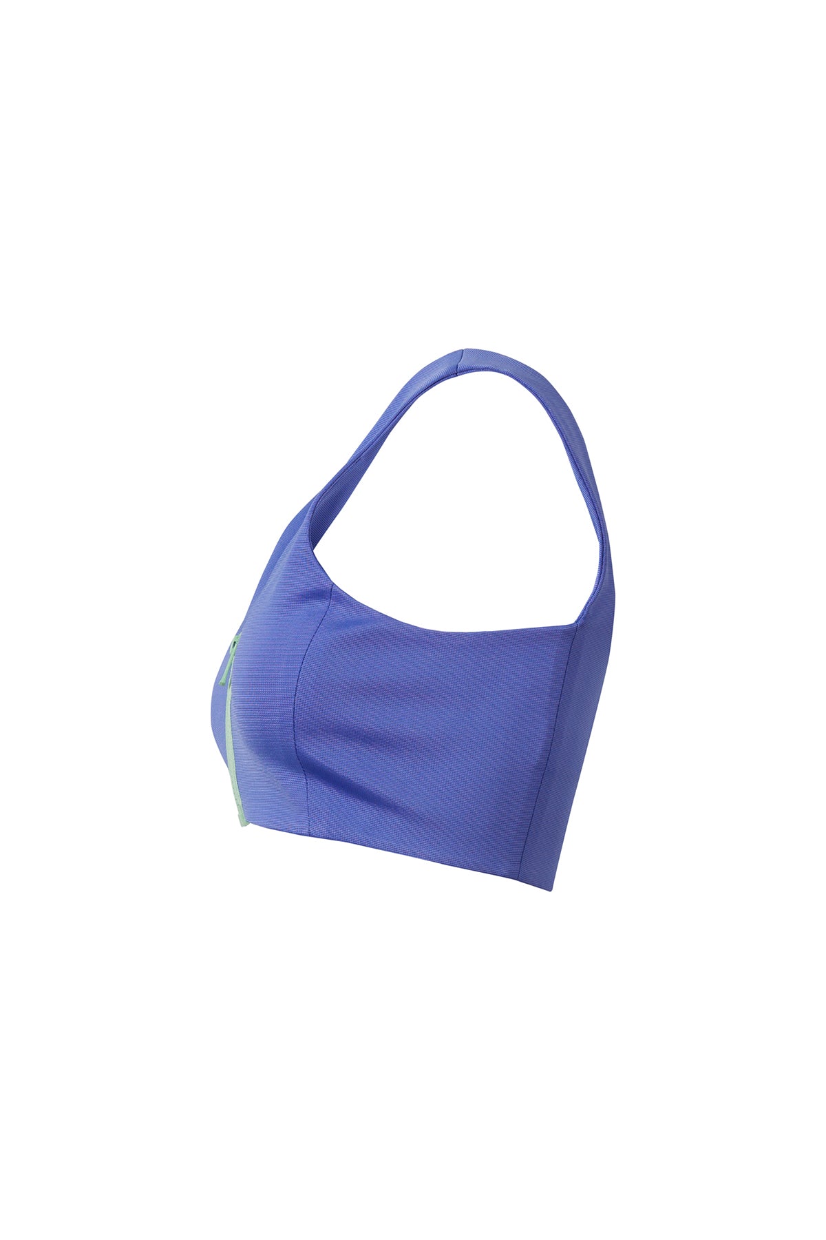 Fermuar Detaylı Crop Top
