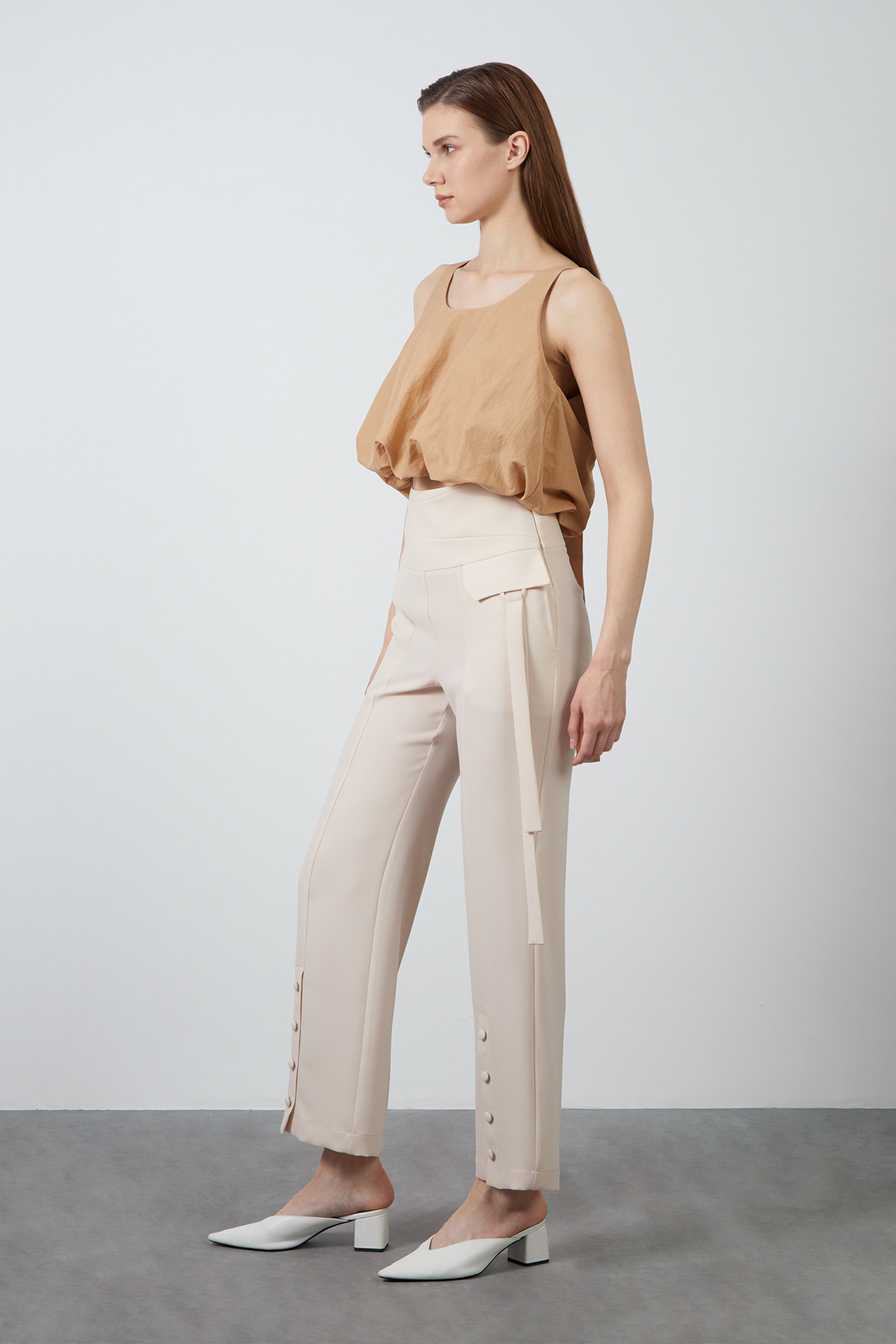 Omuzda Bağlama Detaylı Bluz