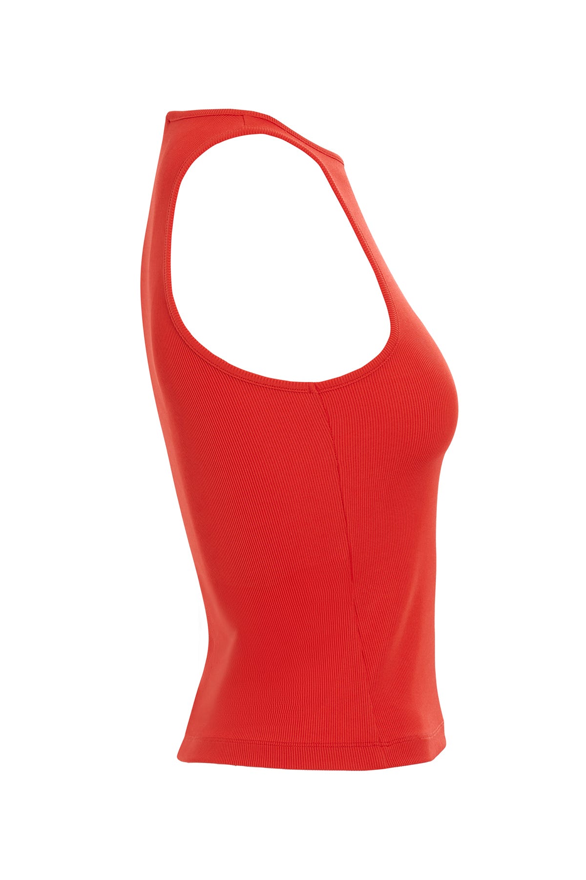 Halter Yakalı Basıc Kolsuz Bluz