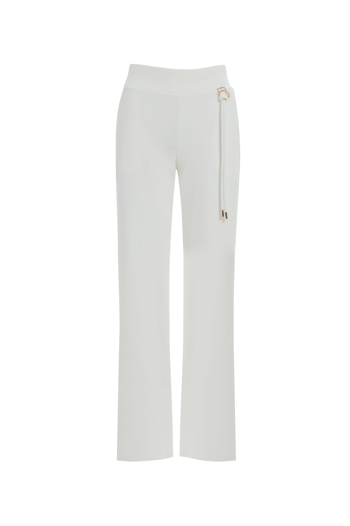 Metal Toka Detaylı Bol Paça Eşofman Altı