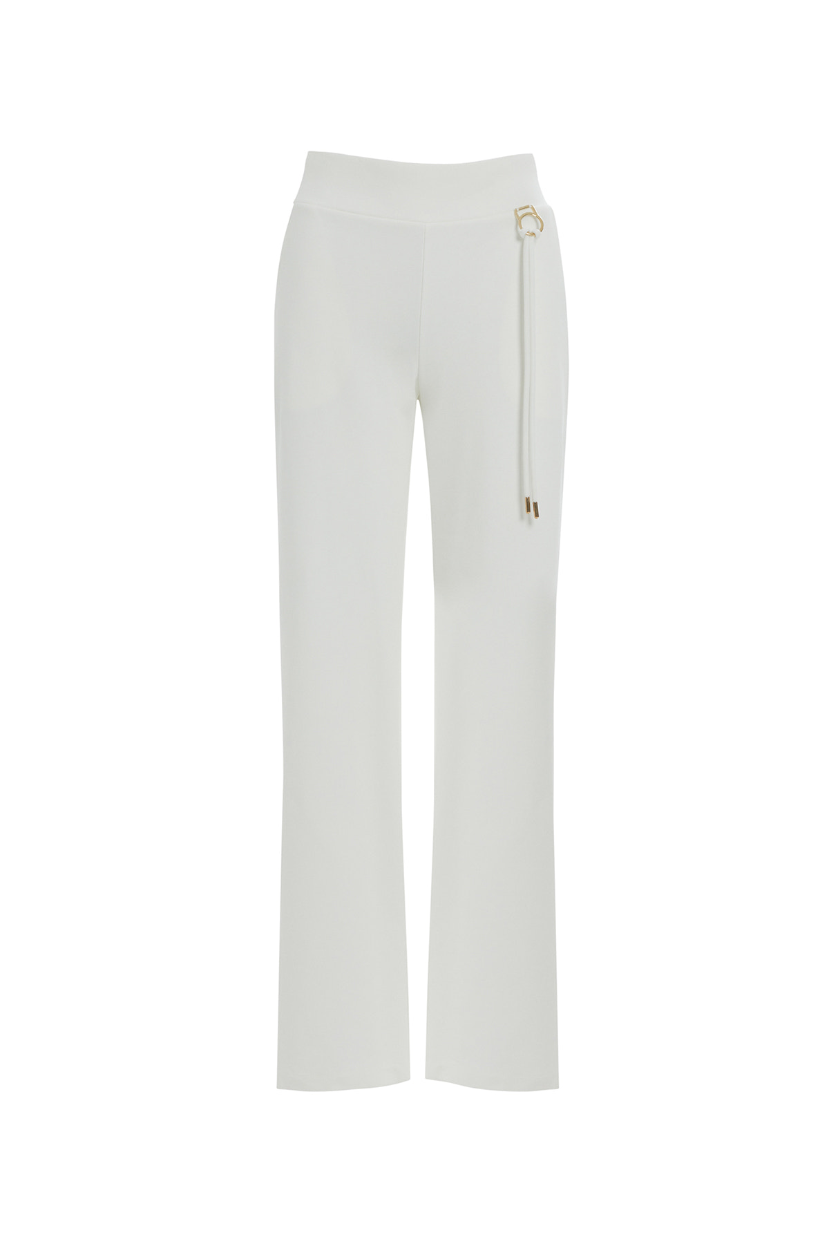 Metal Toka Detaylı Bol Paça Eşofman Altı