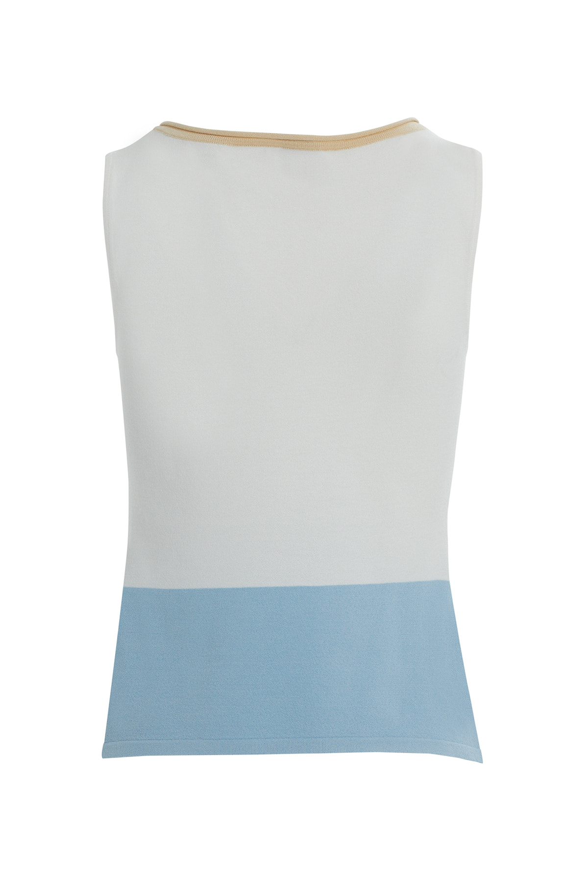 Garni Detaylı Kalın Askı Bluz