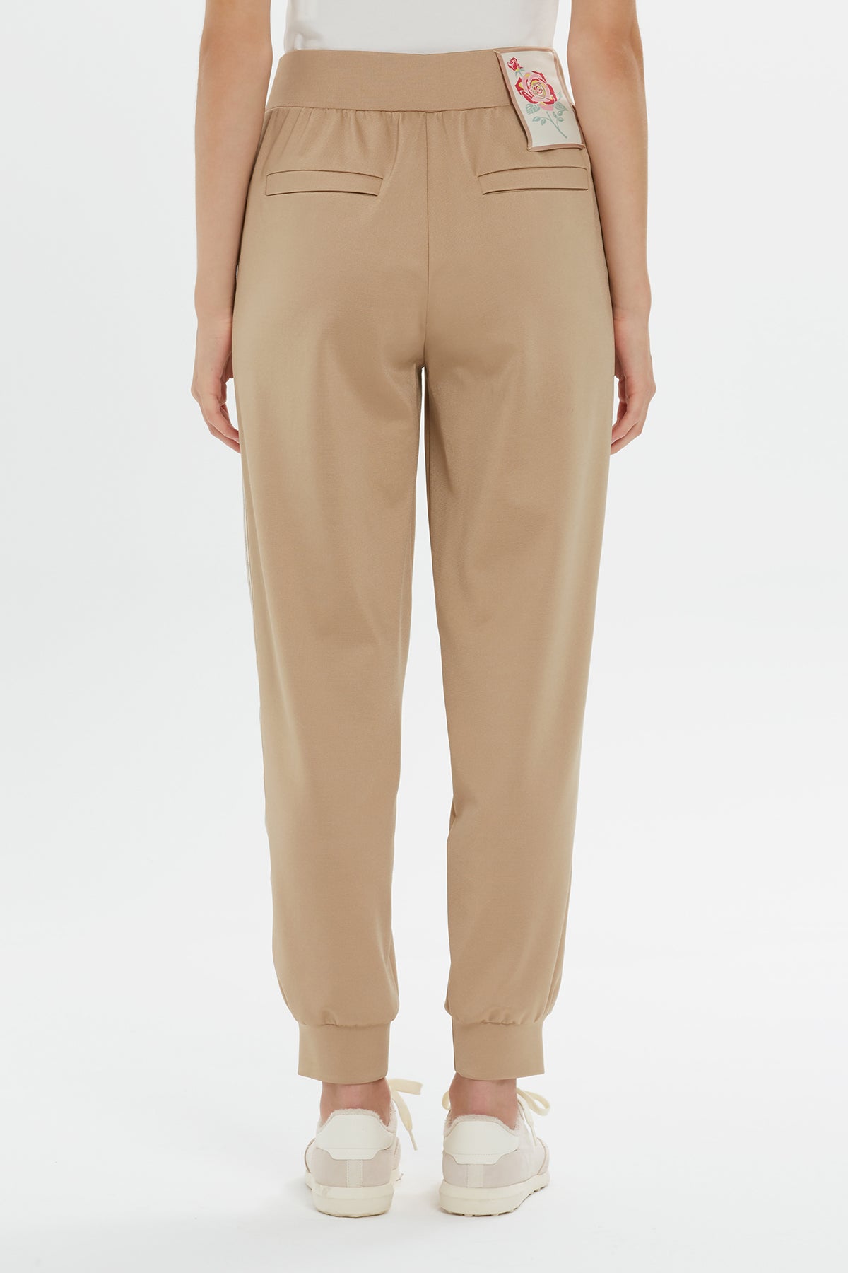 Bağlamalı Paçaları Lastikli Eşofman Altı