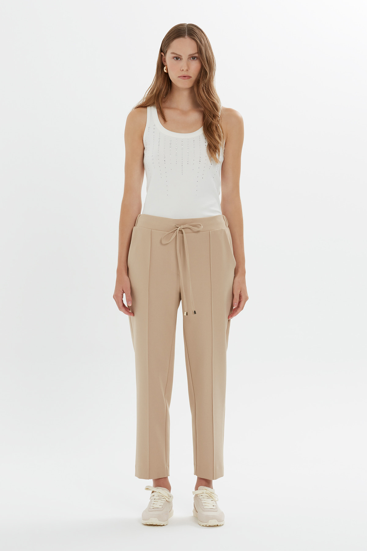 Bağlamalı Havuç Paça Eşofman Altı