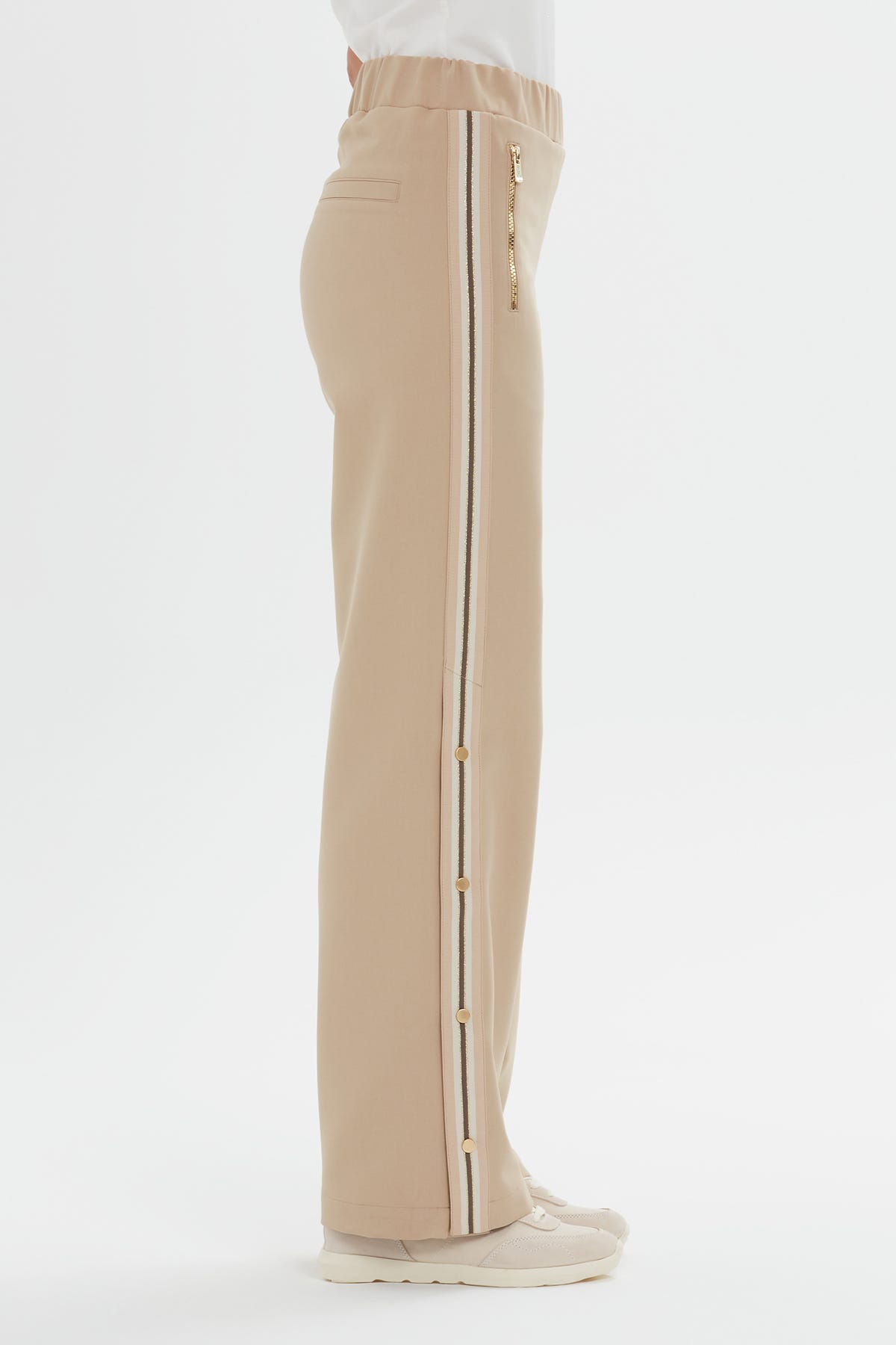 Cep Detaylı Beli Lastikli Eşofman Altı