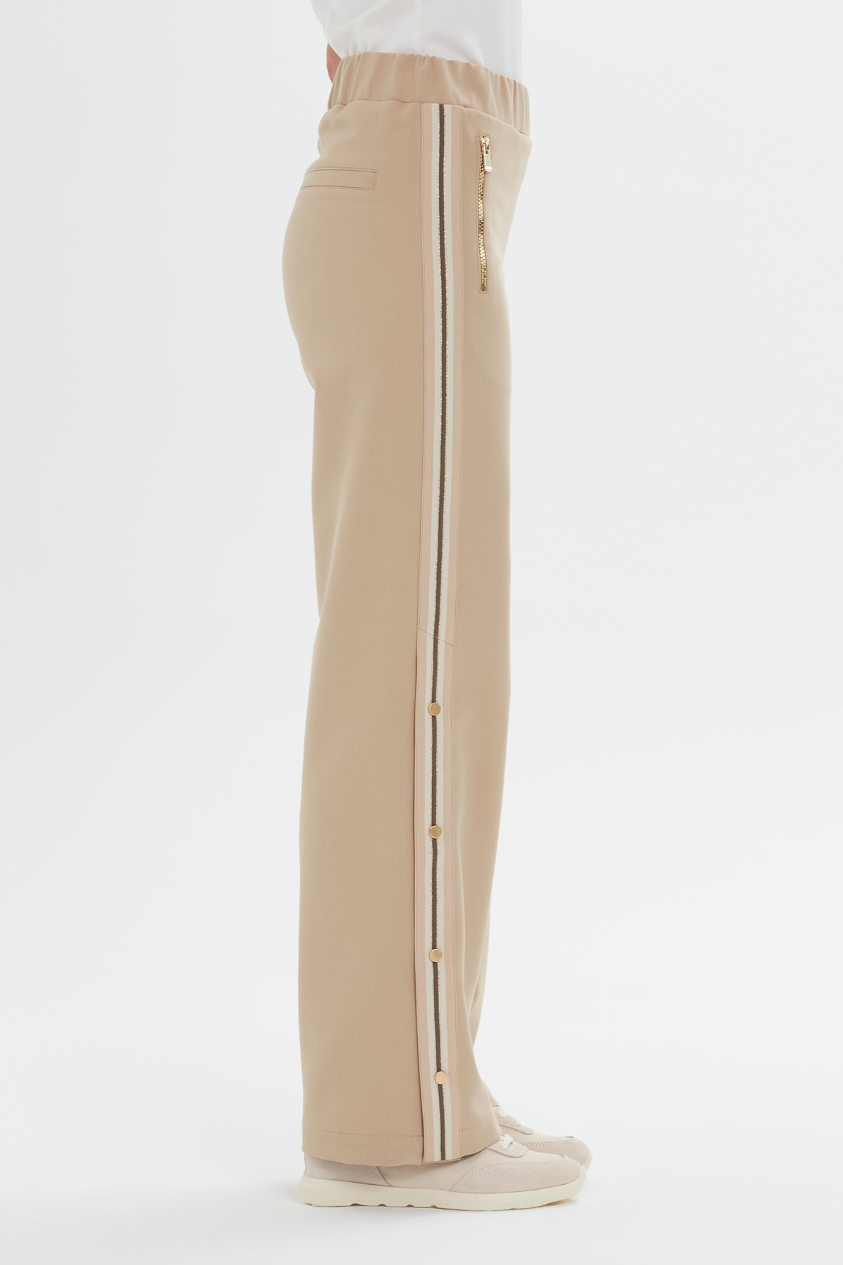 Cep Detaylı Beli Lastikli Eşofman Altı