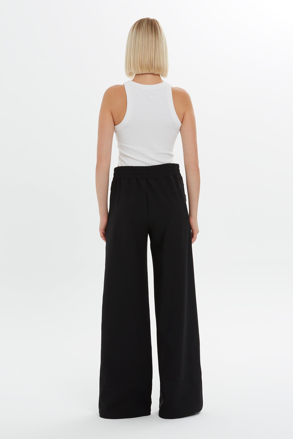 Yüksel Bel Boru Paça Eşofman Altı