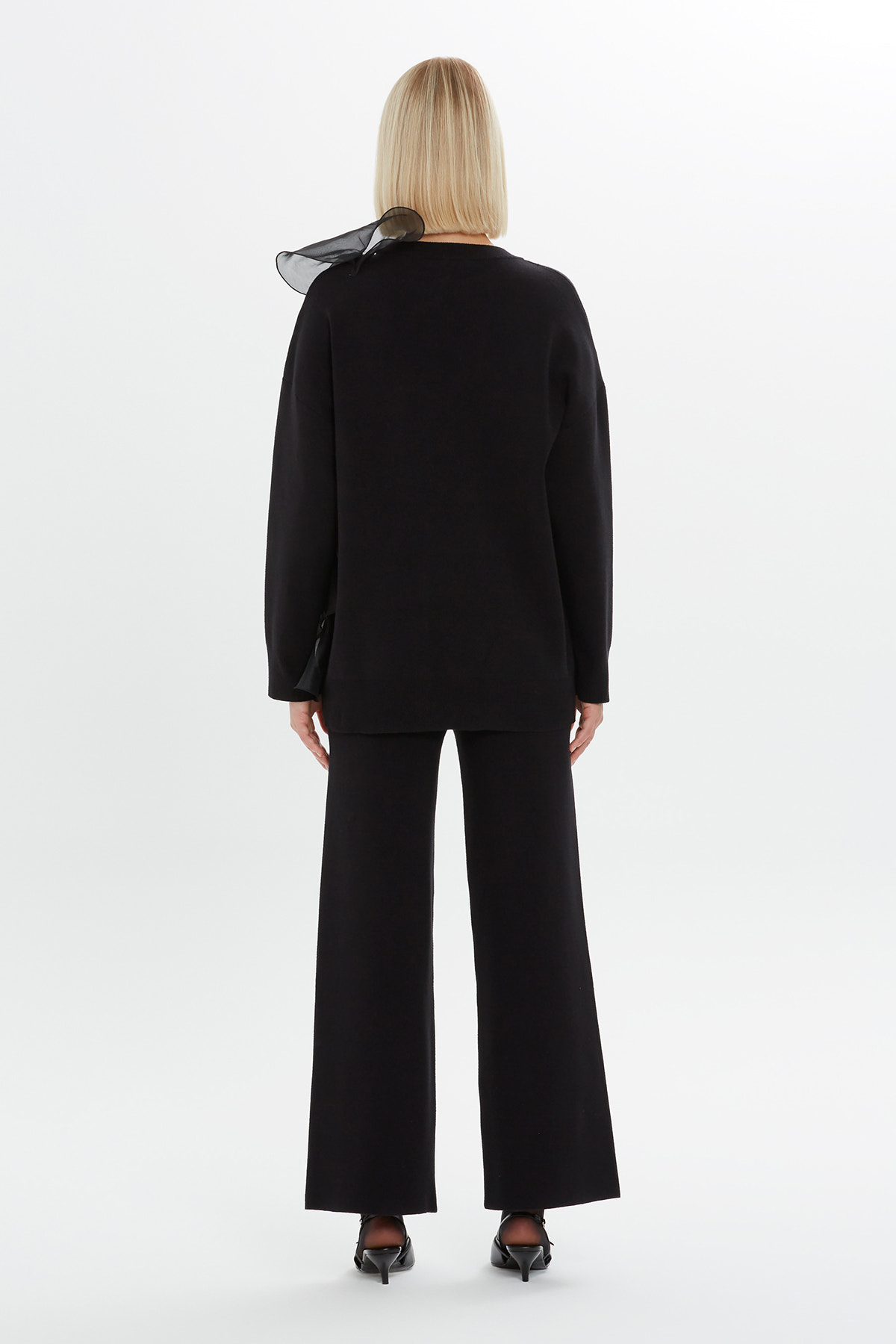 Organze Volan Detaylı Kazak