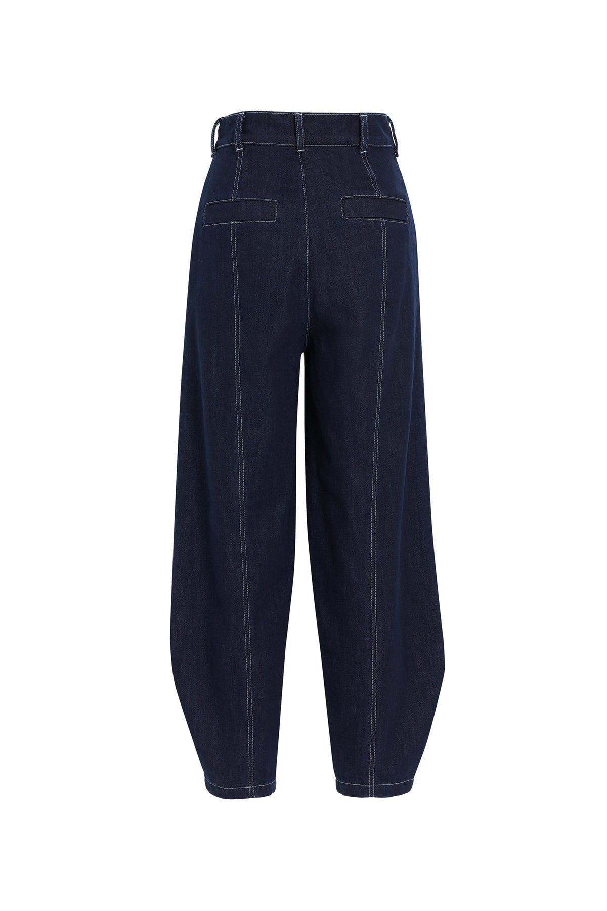 Nakış Boncuk İşlemeli Havuç Kesim Jean Pantolon