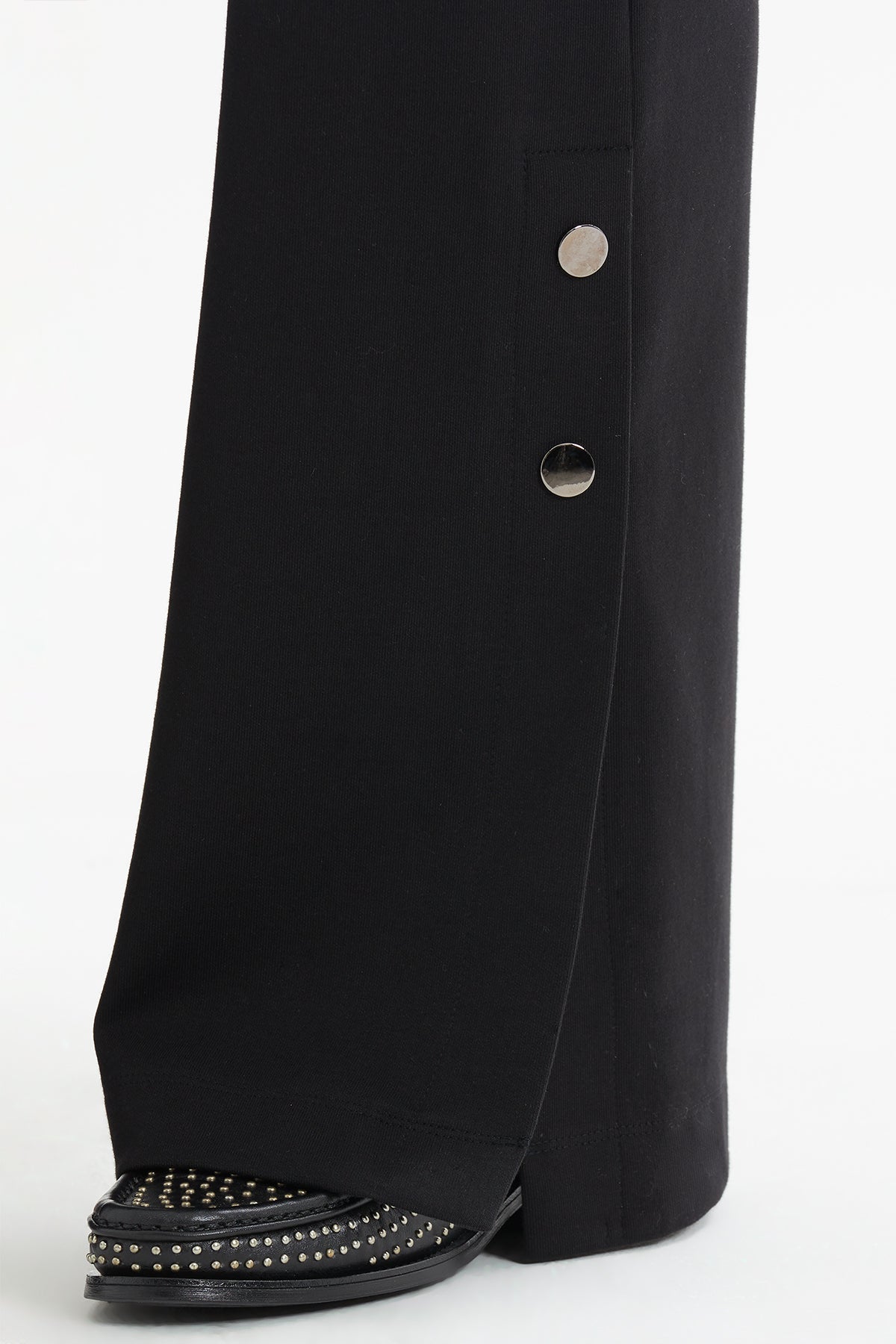 Düğme Detaylı Pantolonlu Takım