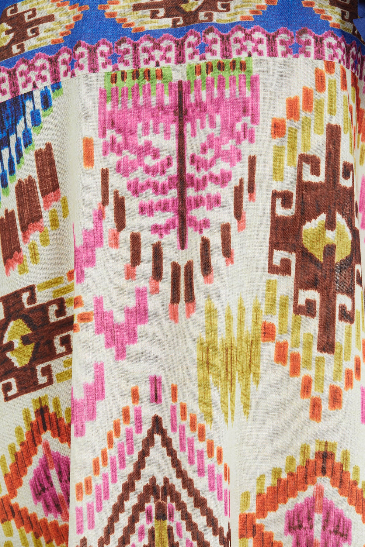 Eteği Asimetrik Gül Metal Düğmeli Midi Boy Elbise