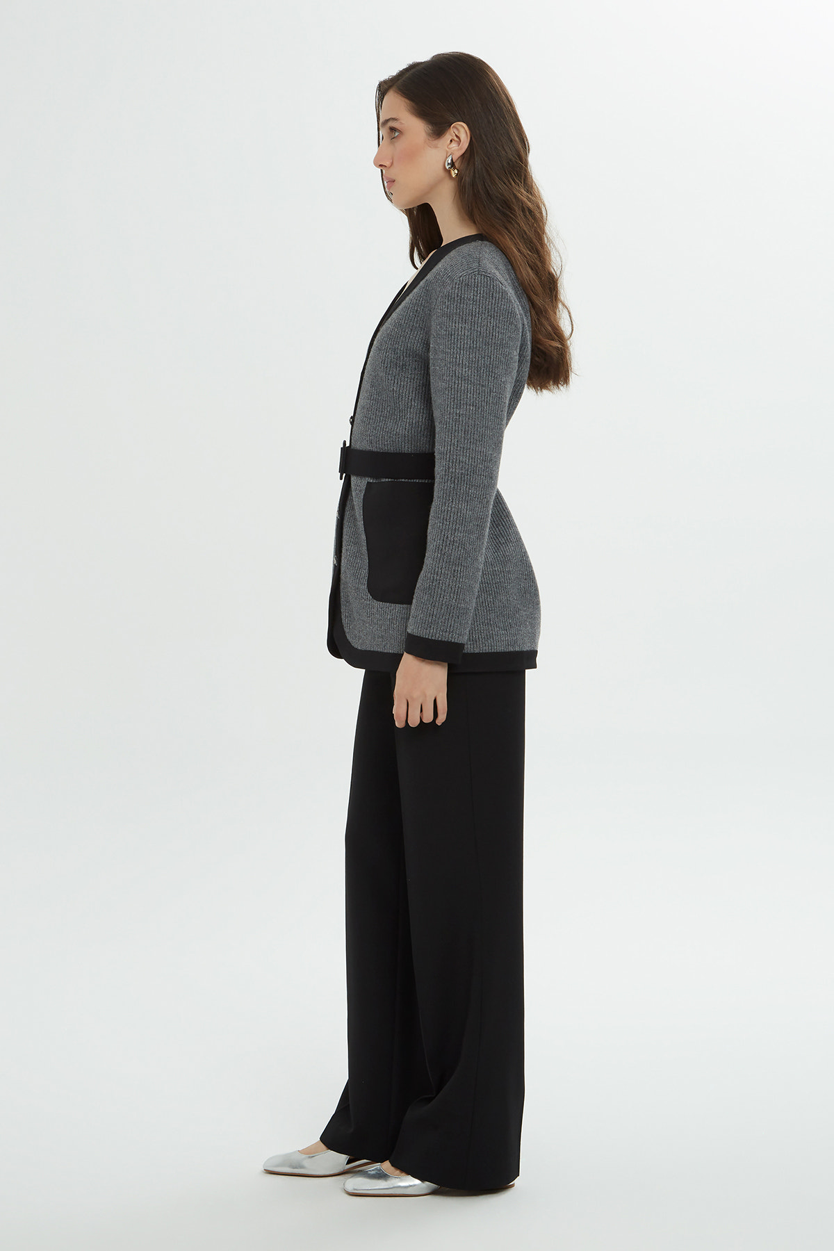 Kemer Detaylı Ve Hırka Takım