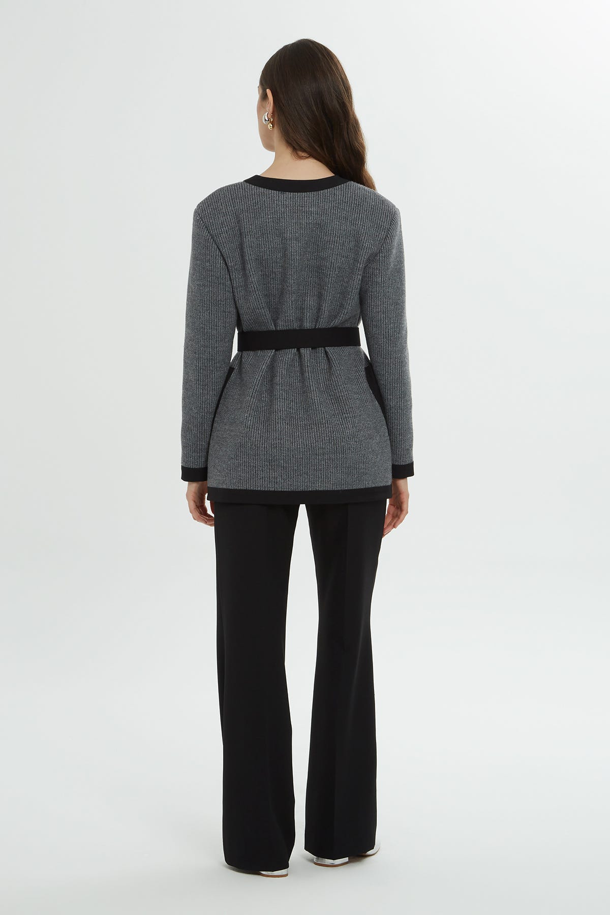 Kemer Detaylı Ve Hırka Takım