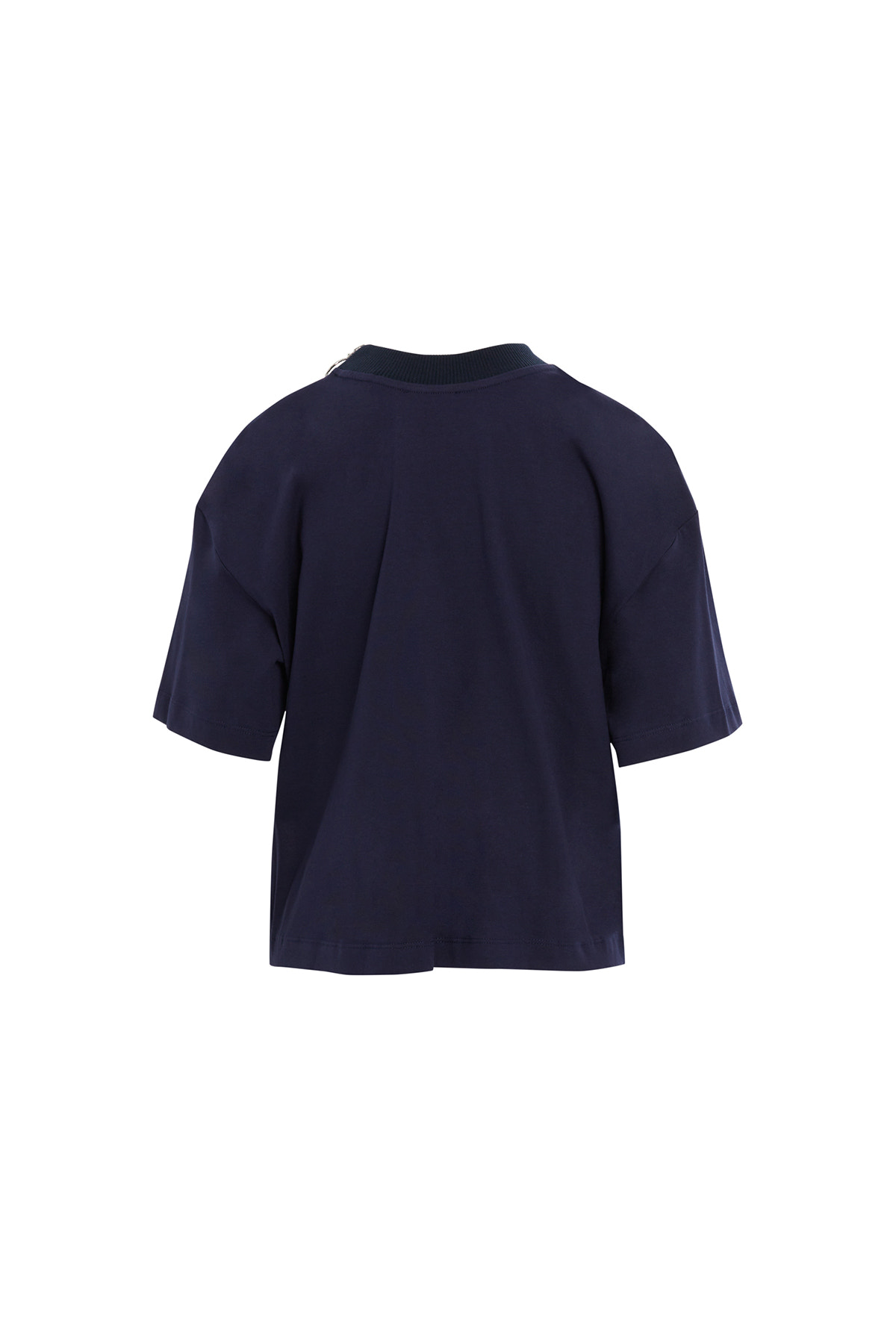 Grafik Desenli Kısa Kollu T-shirt