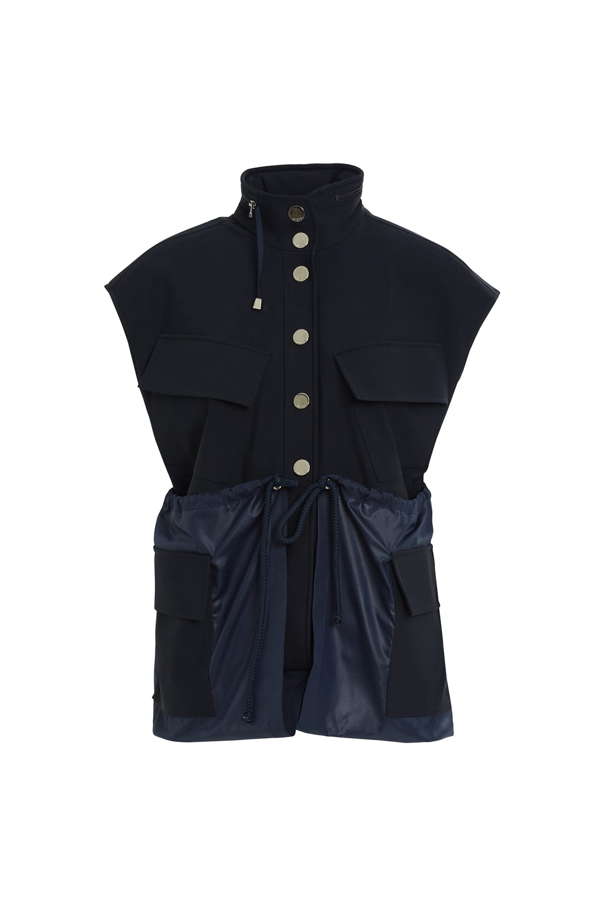 Kapüşonlu Uzun Yelek