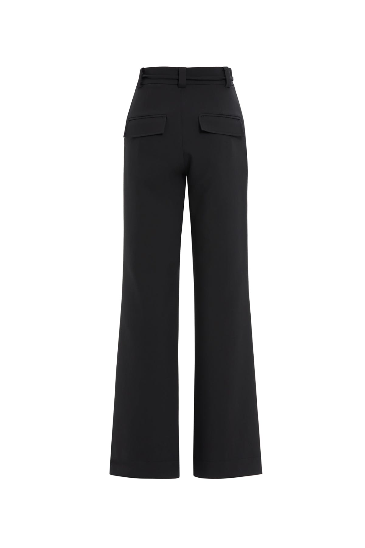 Kemerli Bol Paça Pantolon