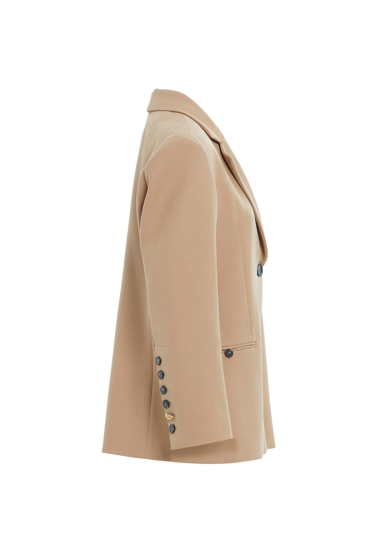 Cep Kısmı Aksesuar Detaylı Ceket