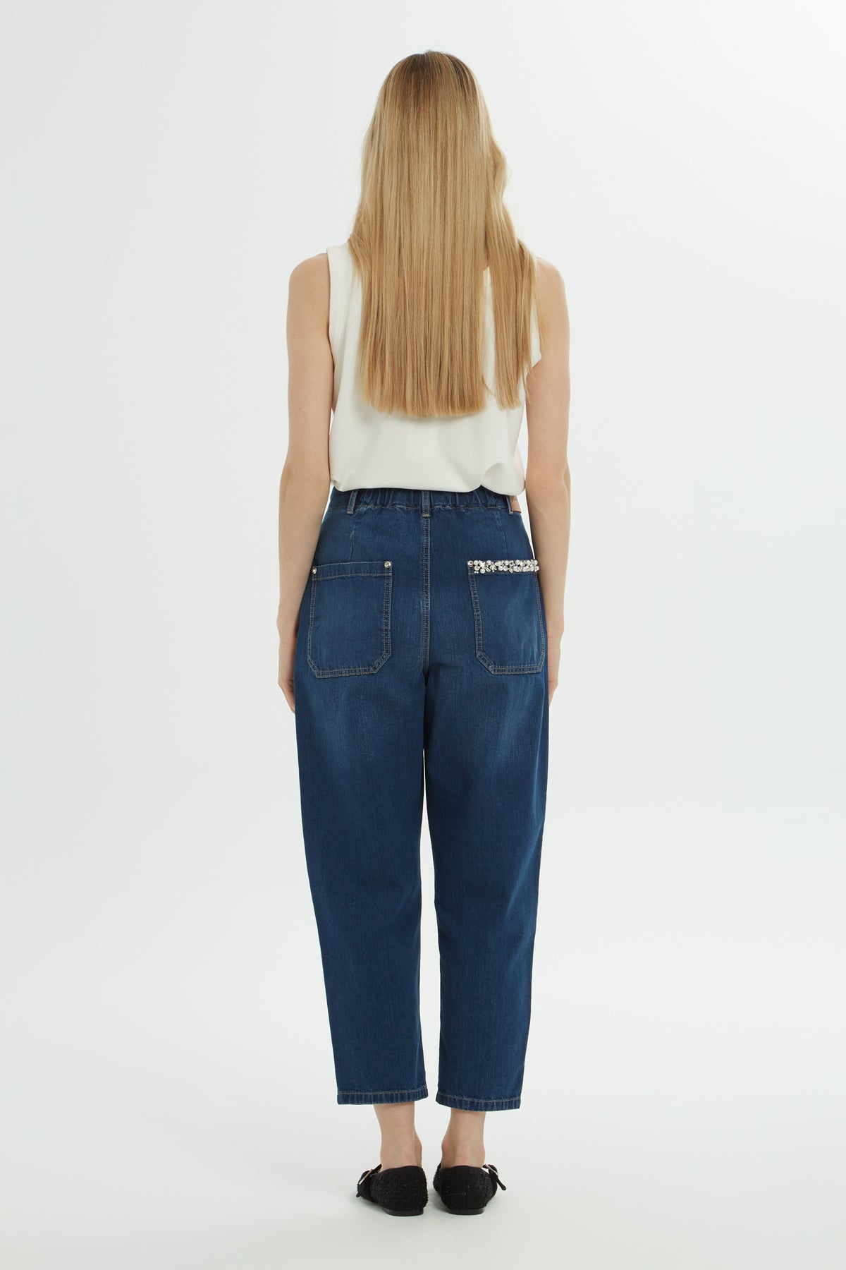 Cep Detaylı Jean Pantolon