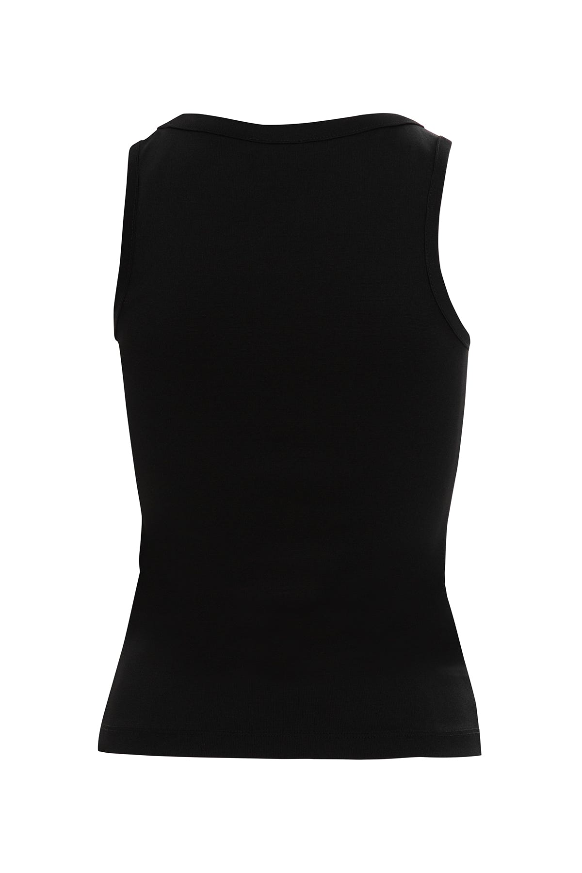 Yuvarlak Yaka Askılı Önü Baskılı Atlet