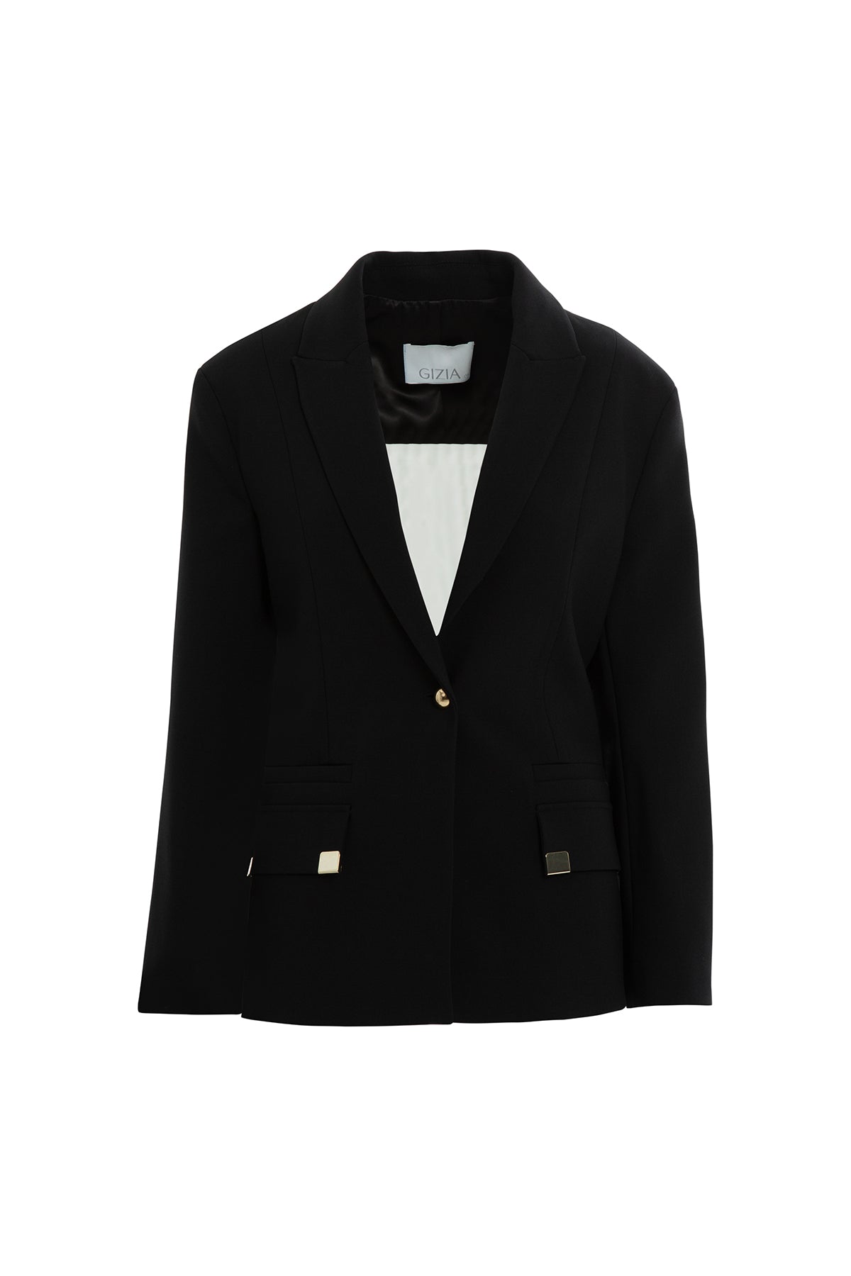 Kruvaze Kapamalı Kemerli Ceket