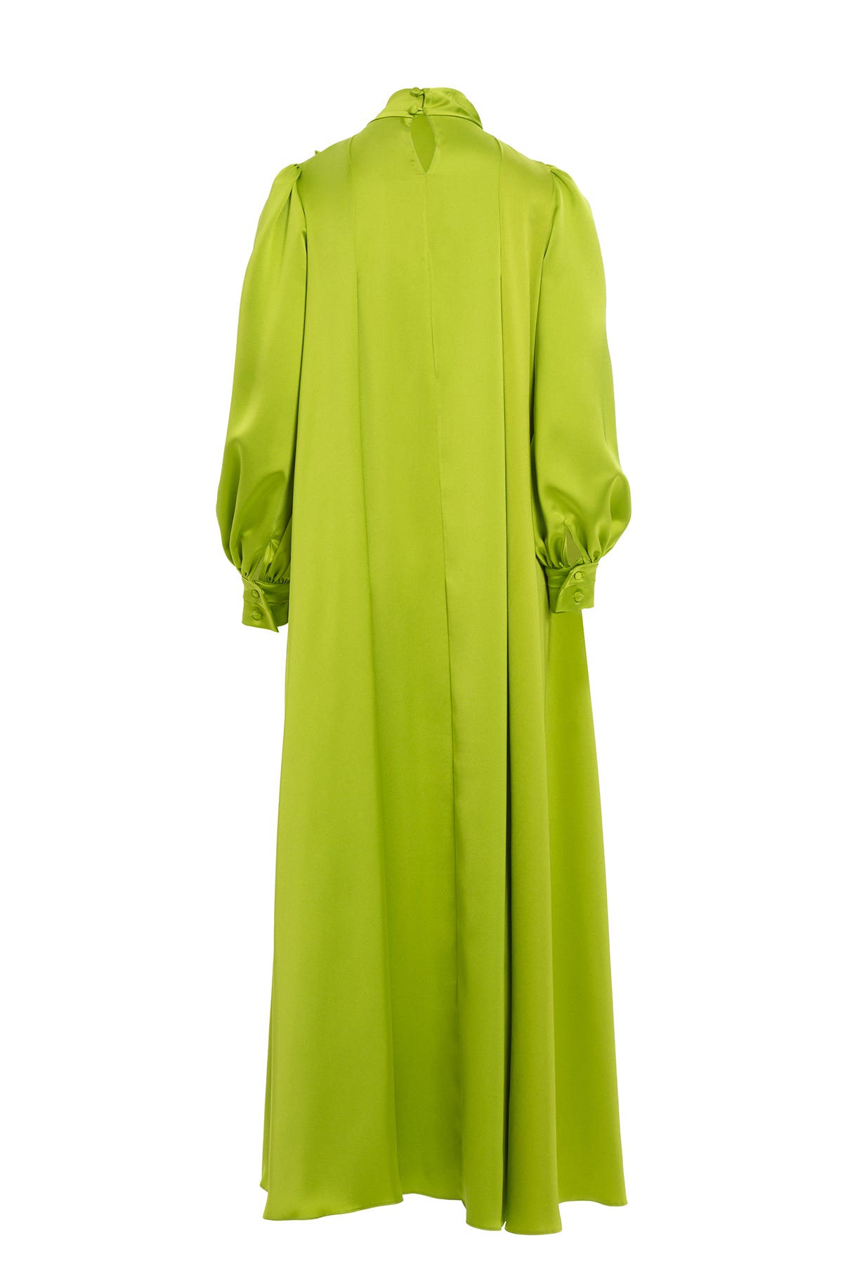 İşlemeli Fiyonk Detaylı Uzun Elbise