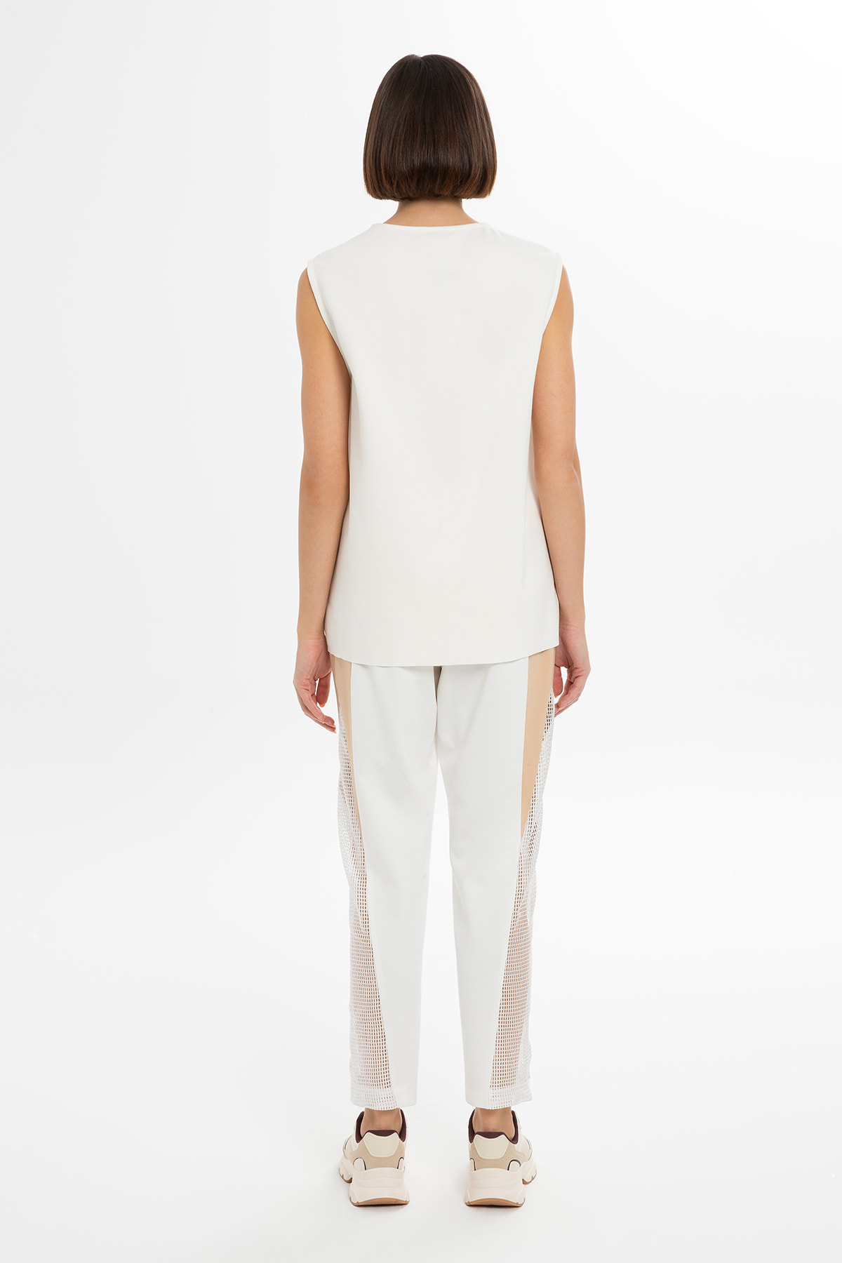 Yakası V Kesimli Bluz