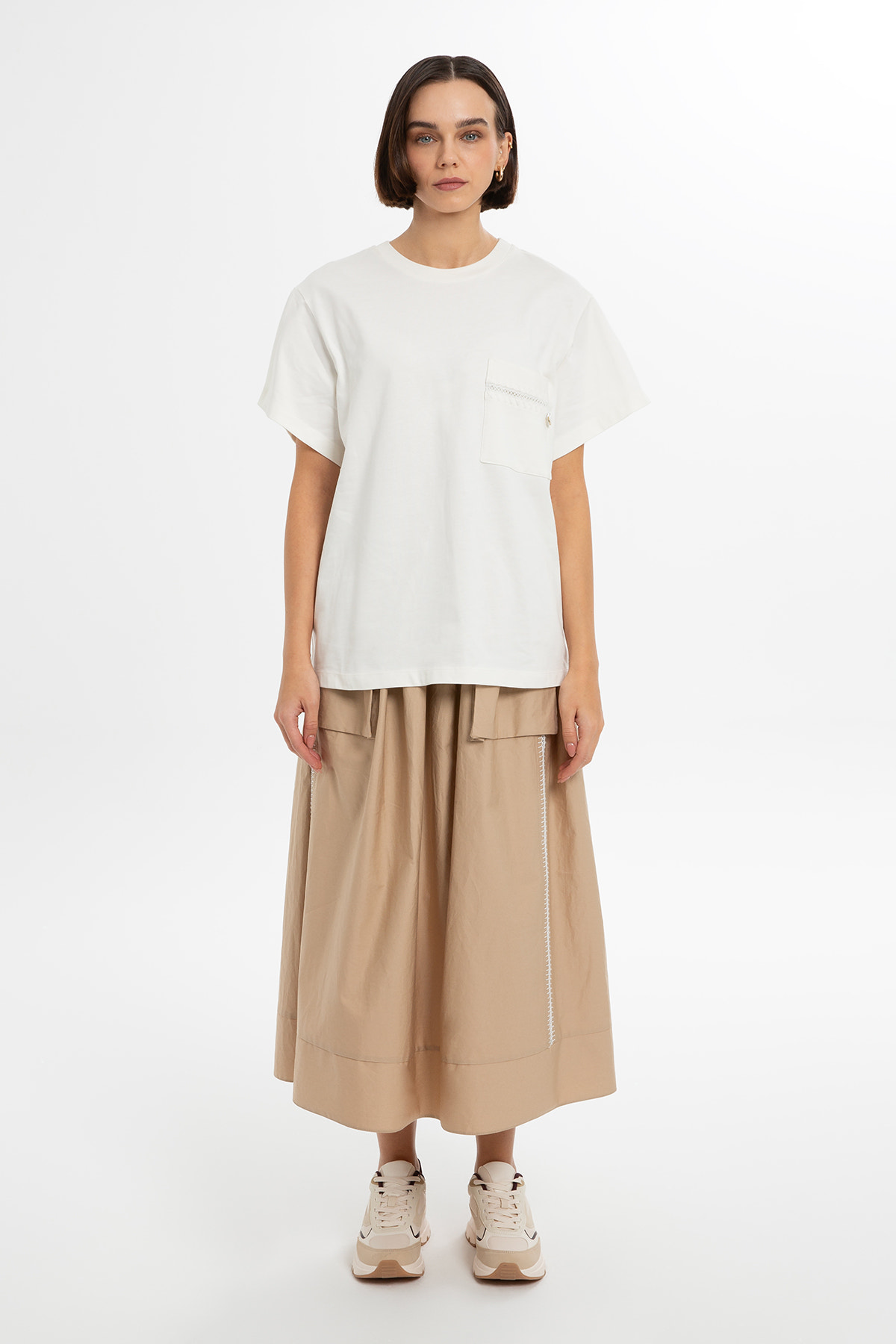 Aksesuar Detaylı T-shirt