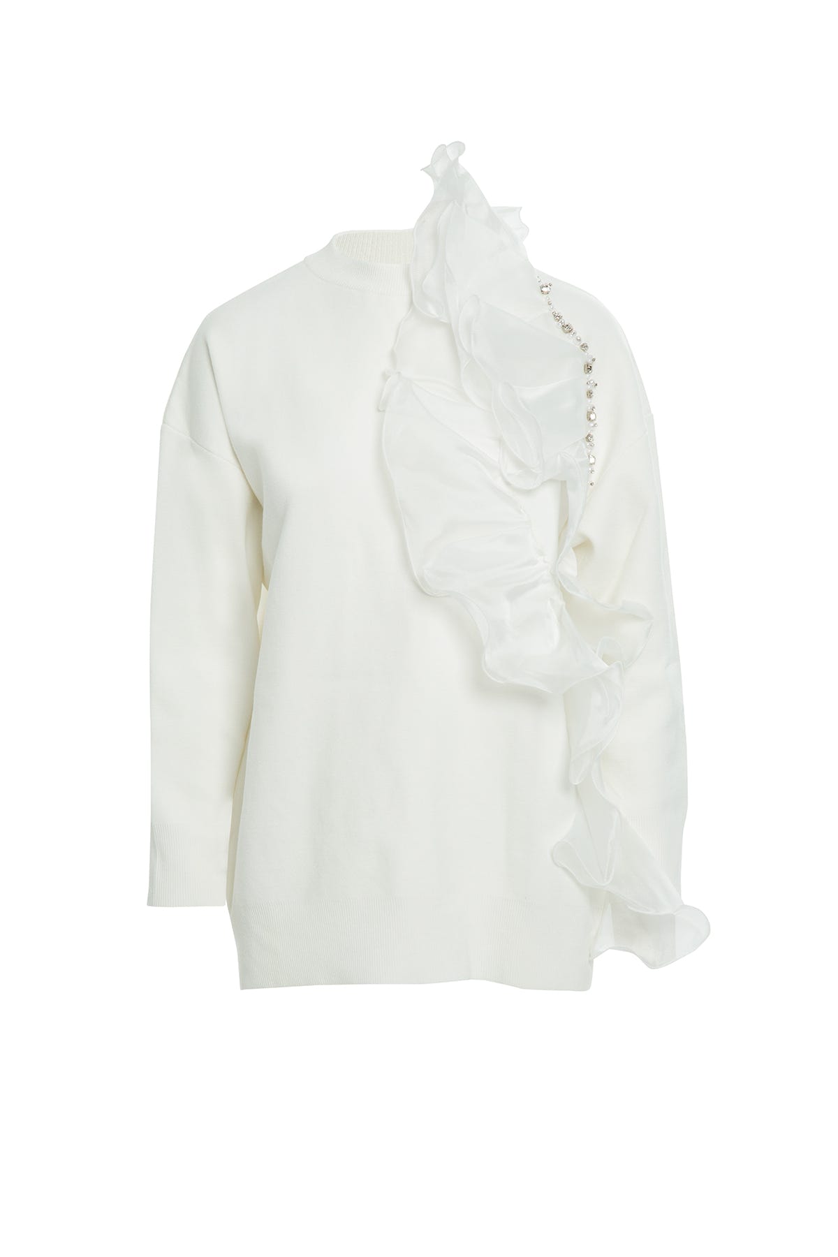 Organze Volan Detaylı Kazak