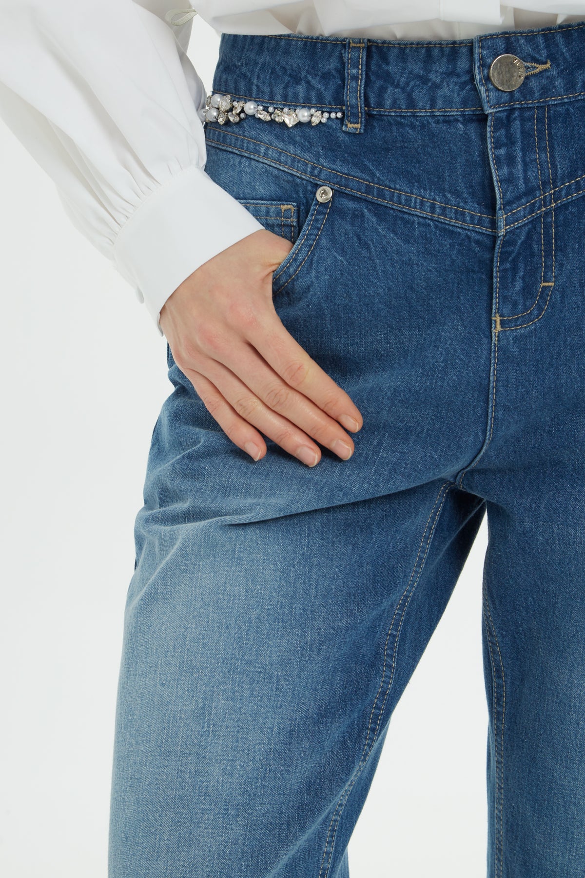 Jagronlu Regular Jean Pantolon