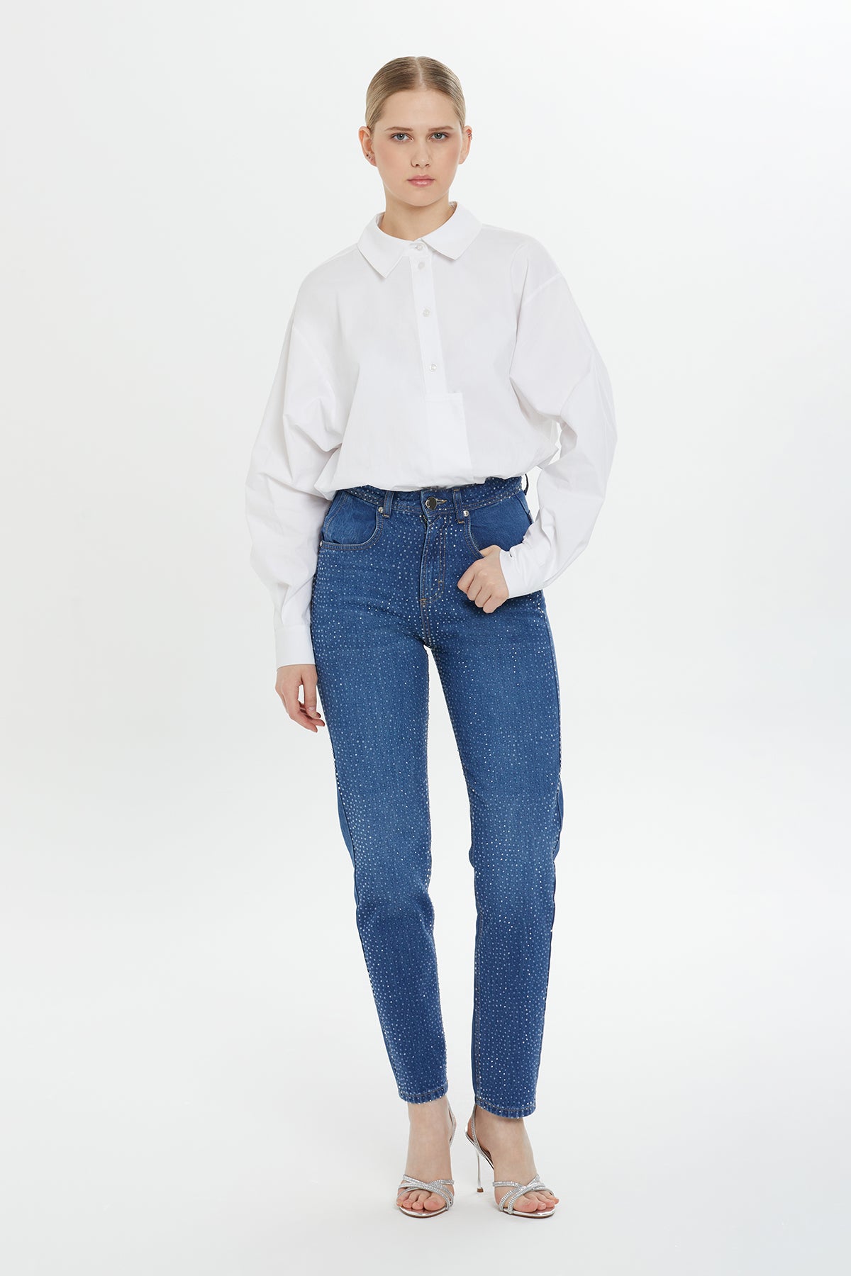 Jagronlu Mom Jean Pantolon