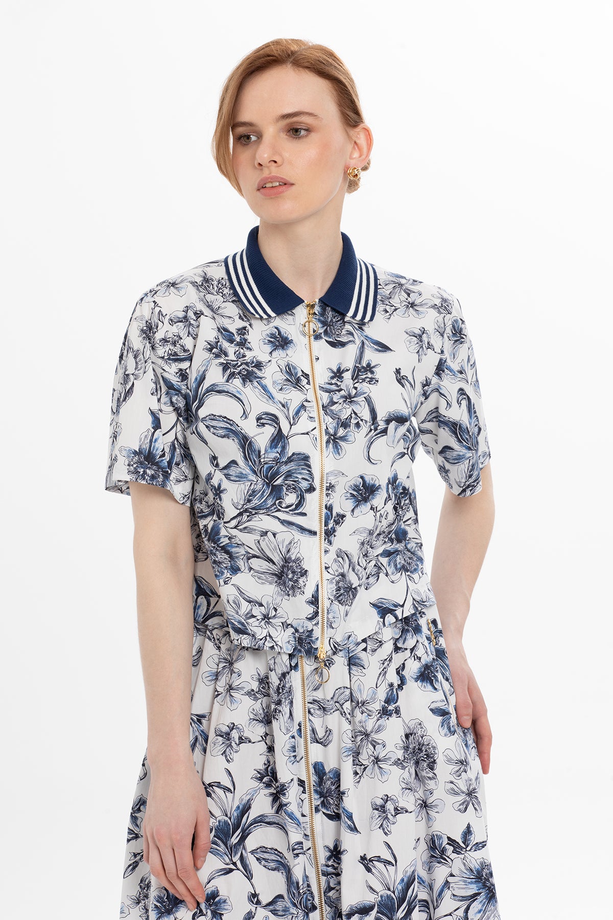 Triko Yaka Etekli Takım