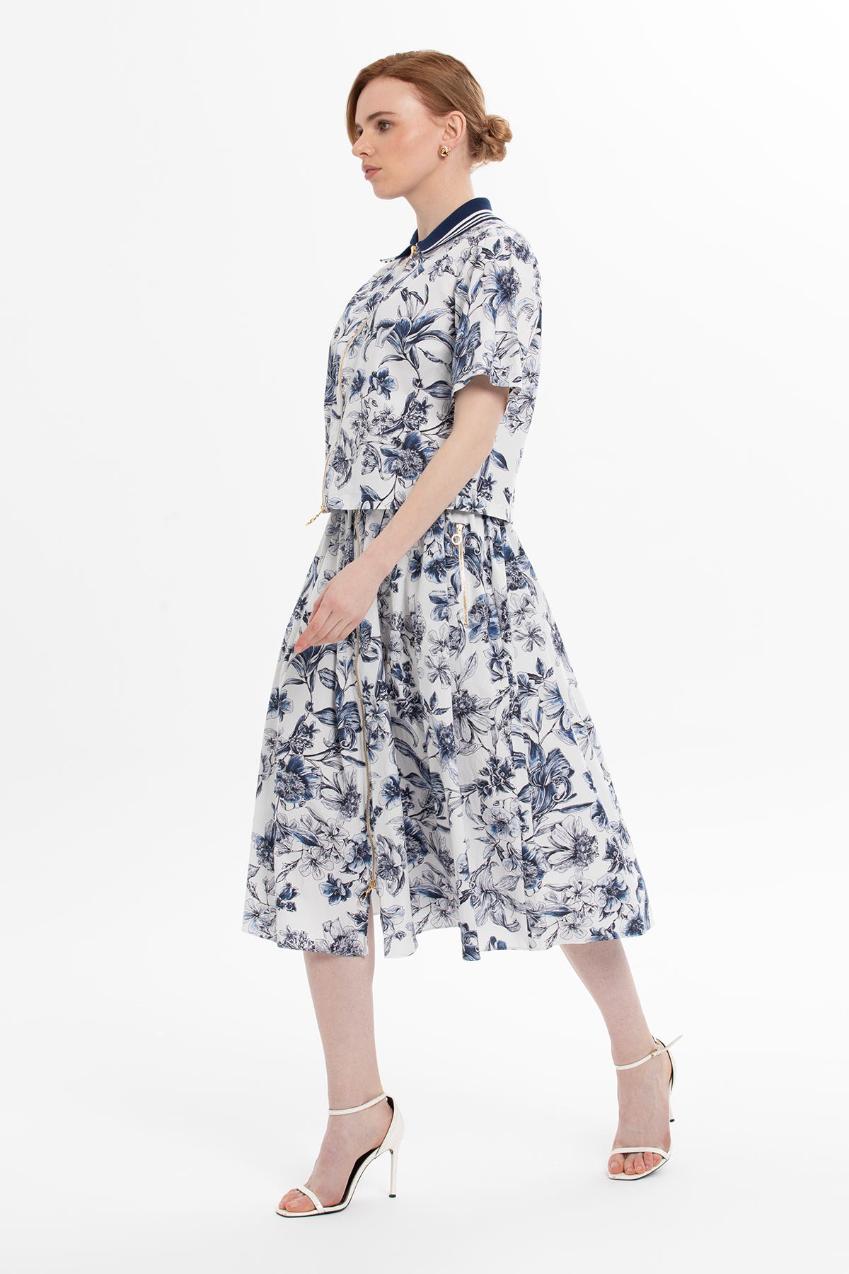 Triko Yaka Etekli Takım