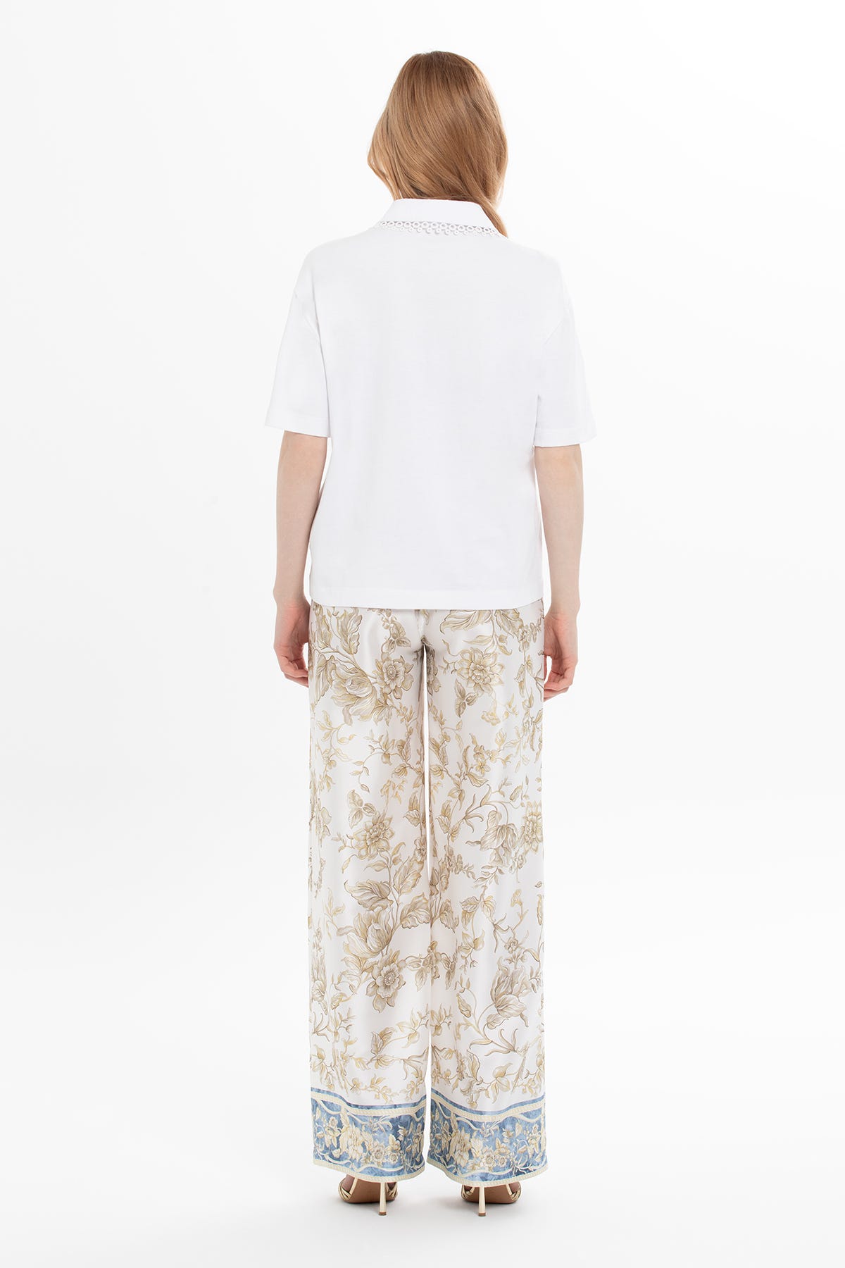 Fermuarlı Yarım Kol T-Shirt