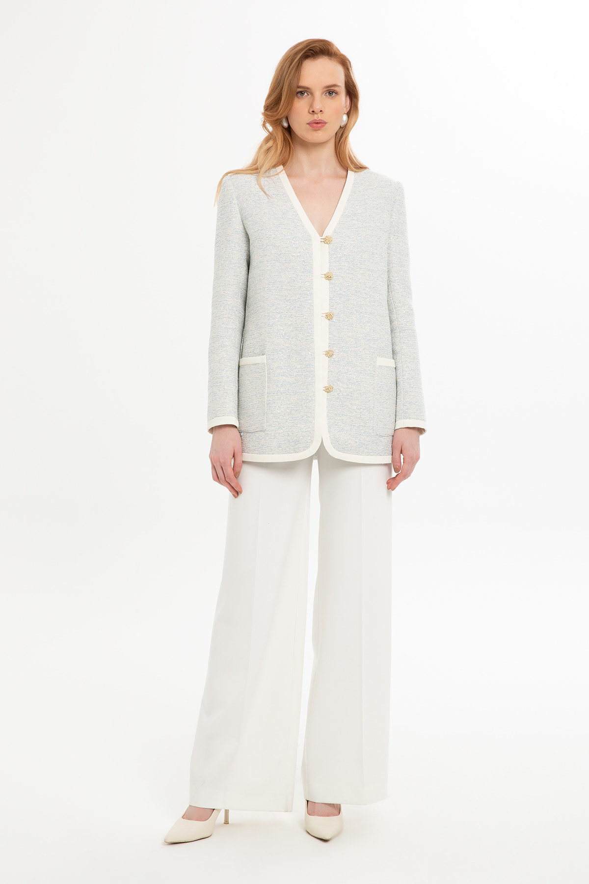 Britli Mono Kapamalı Ceket