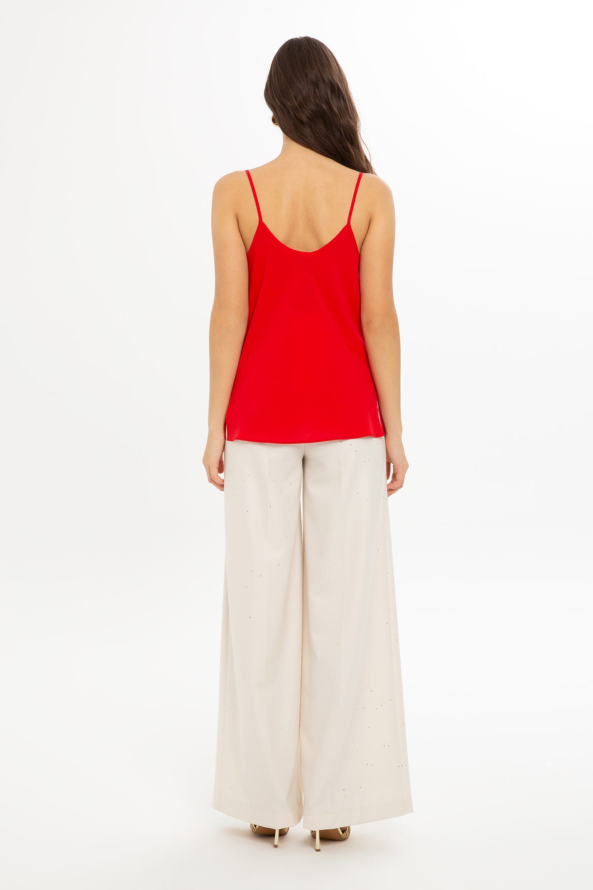 Zincir Askı Detaylı Askılı Bluz