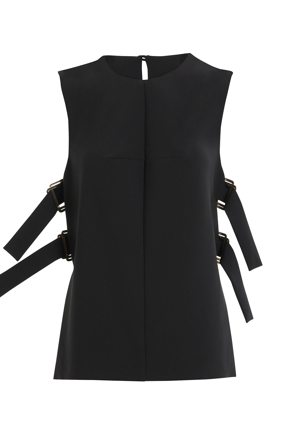 Yuvarlak Yaka Kolsuz Yelek