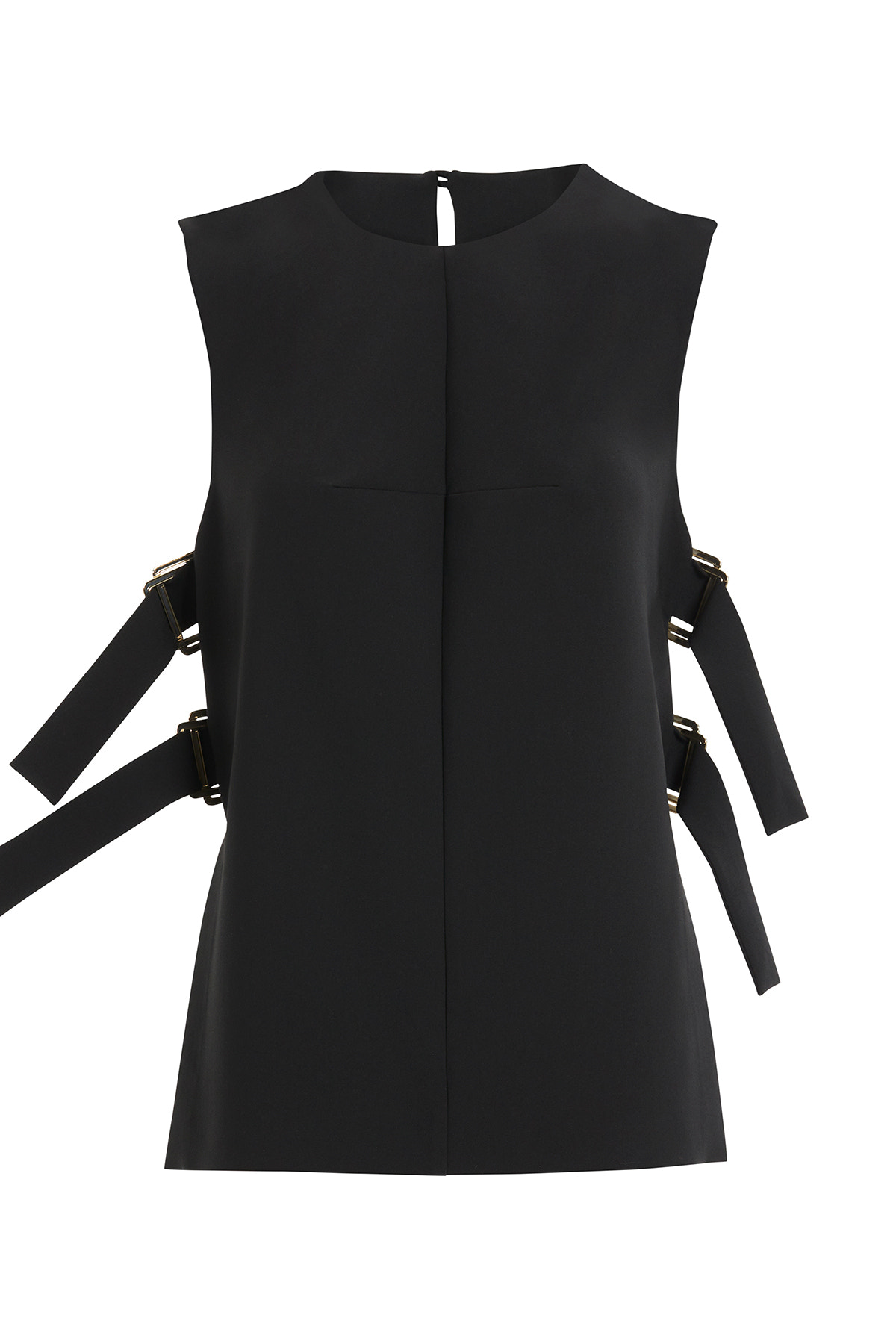 Yuvarlak Yaka Kolsuz Yelek