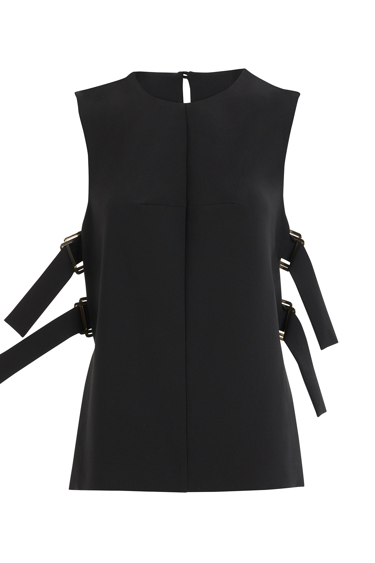 Yuvarlak Yaka Kolsuz Yelek