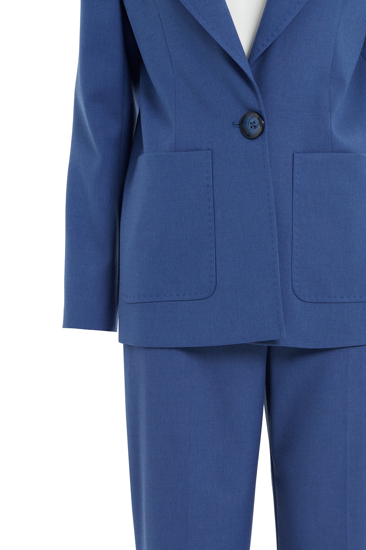 Mono Kapamalı Havuç Pantolonlu Takım