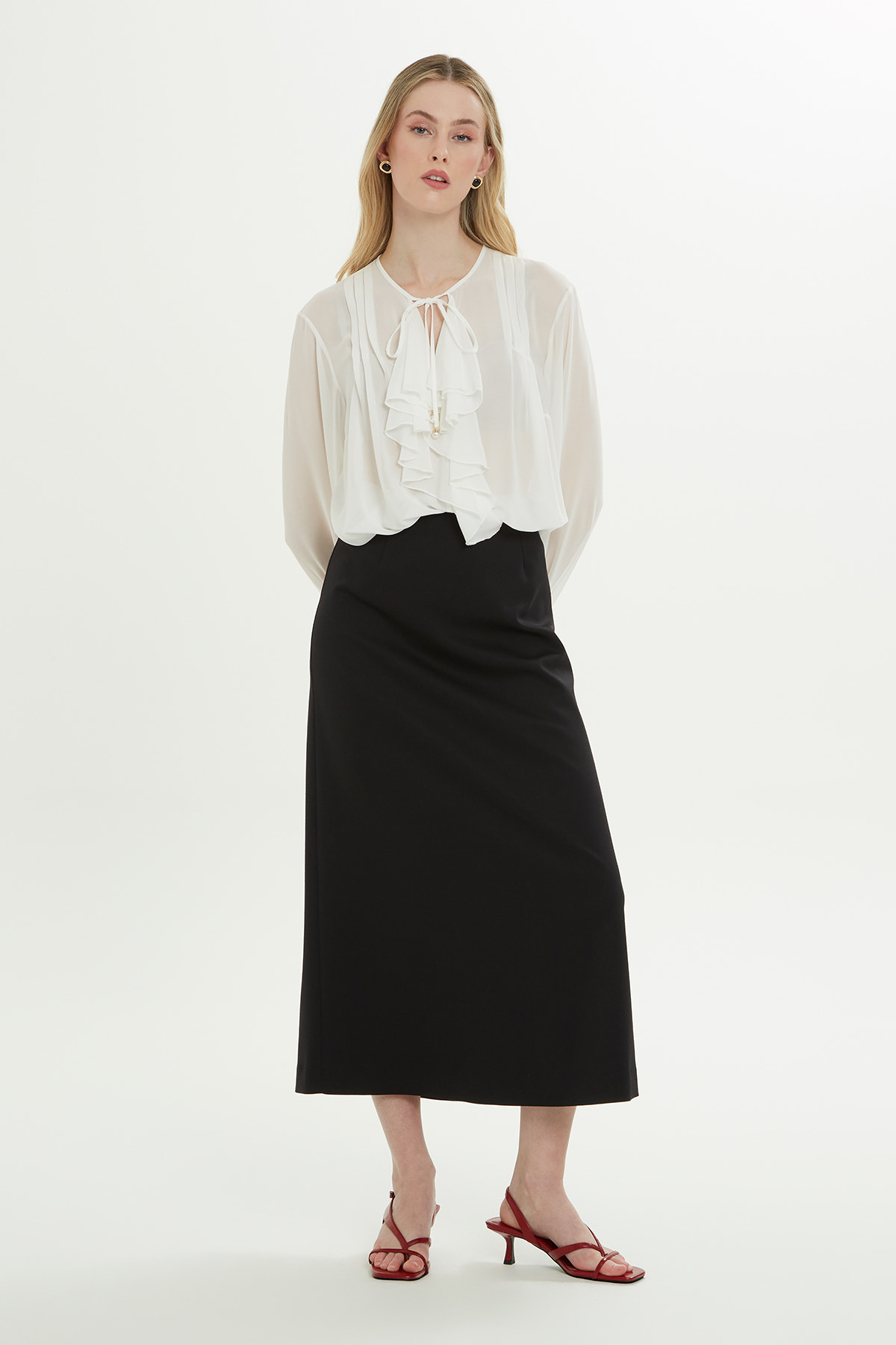 Pensli Midi Boy Etek